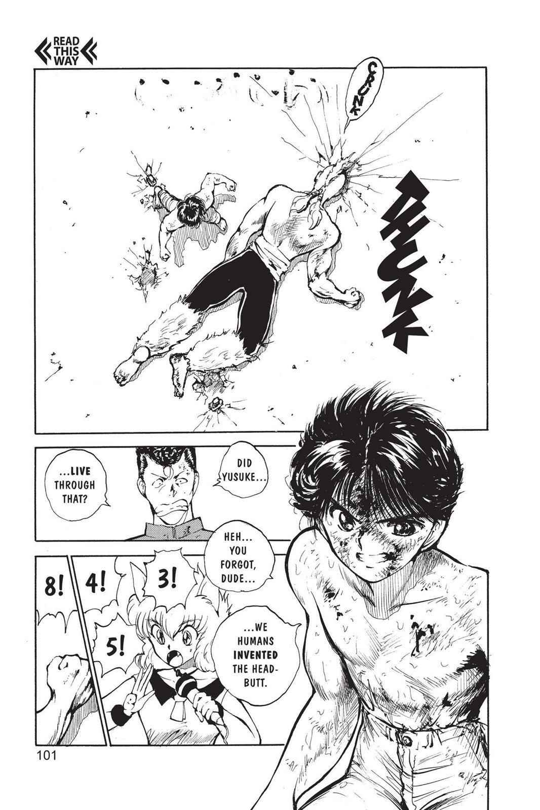 Read Yu Yu Hakusho Manga Online