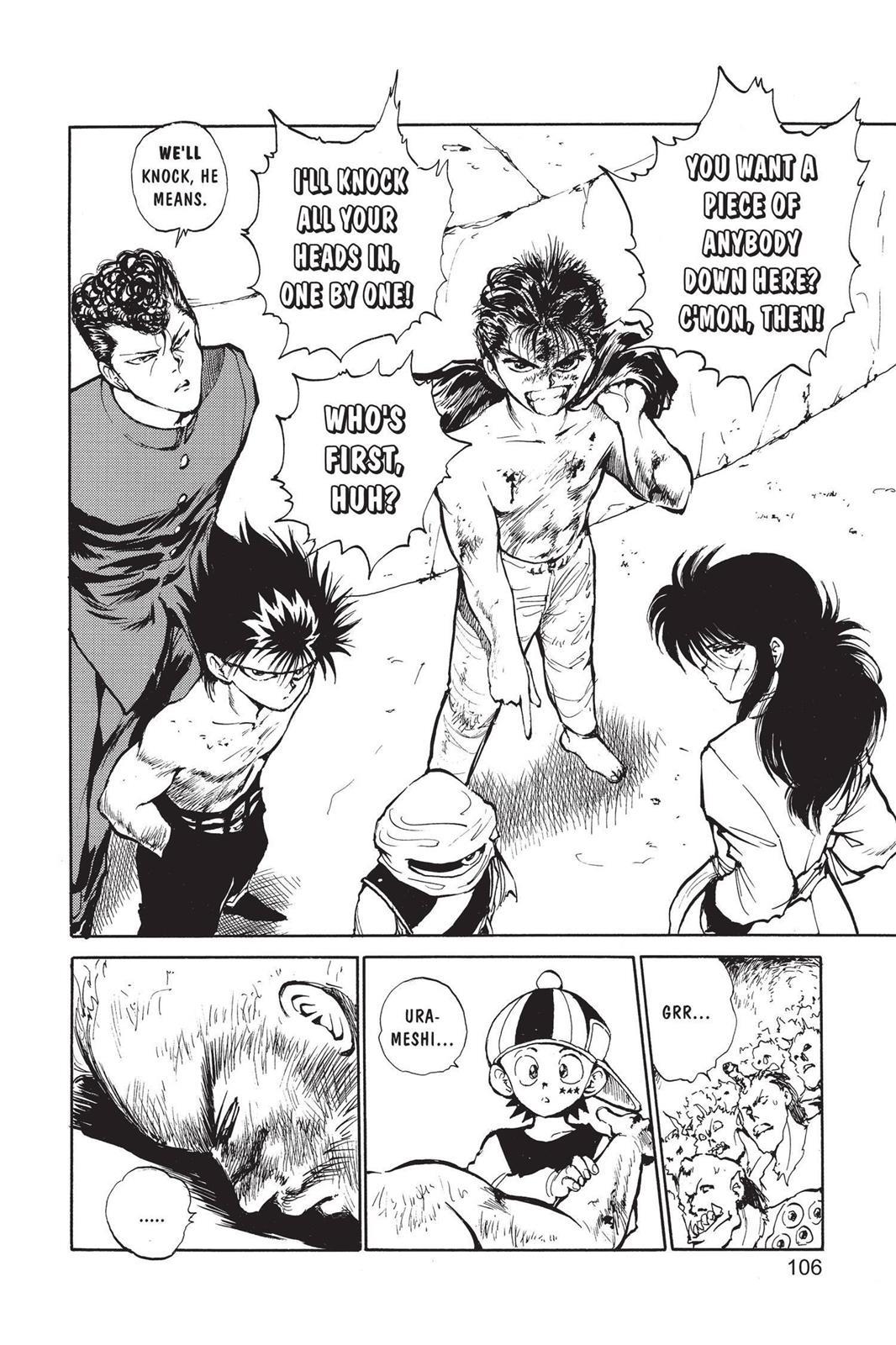 Read Yu Yu Hakusho Manga Online