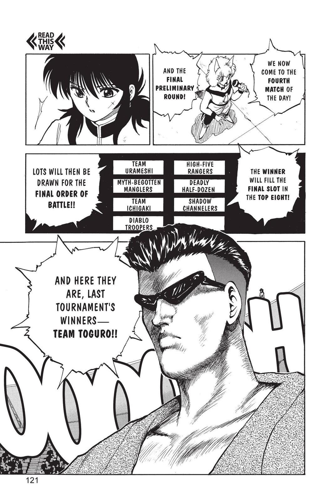 Read Yu Yu Hakusho Manga Online