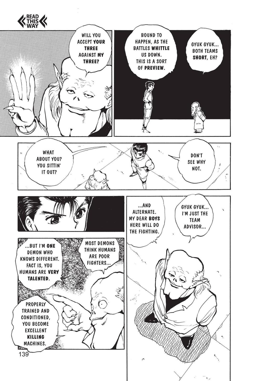 Read Yu Yu Hakusho Manga Online