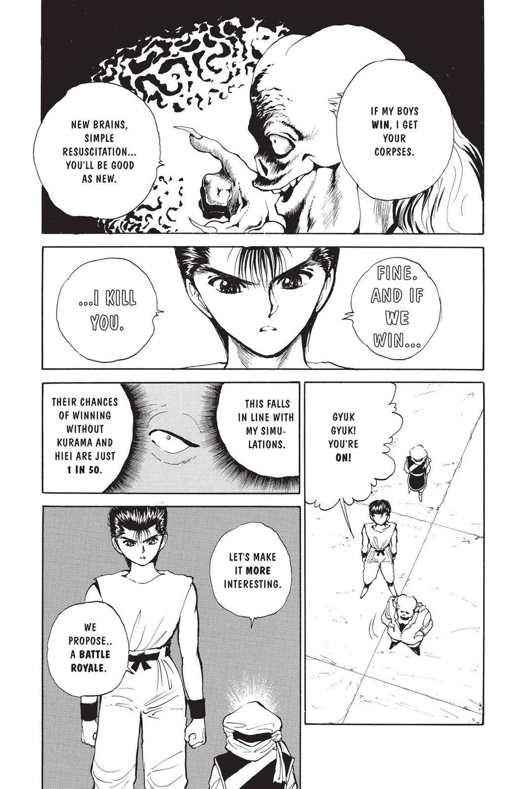 Read Yu Yu Hakusho Manga Online