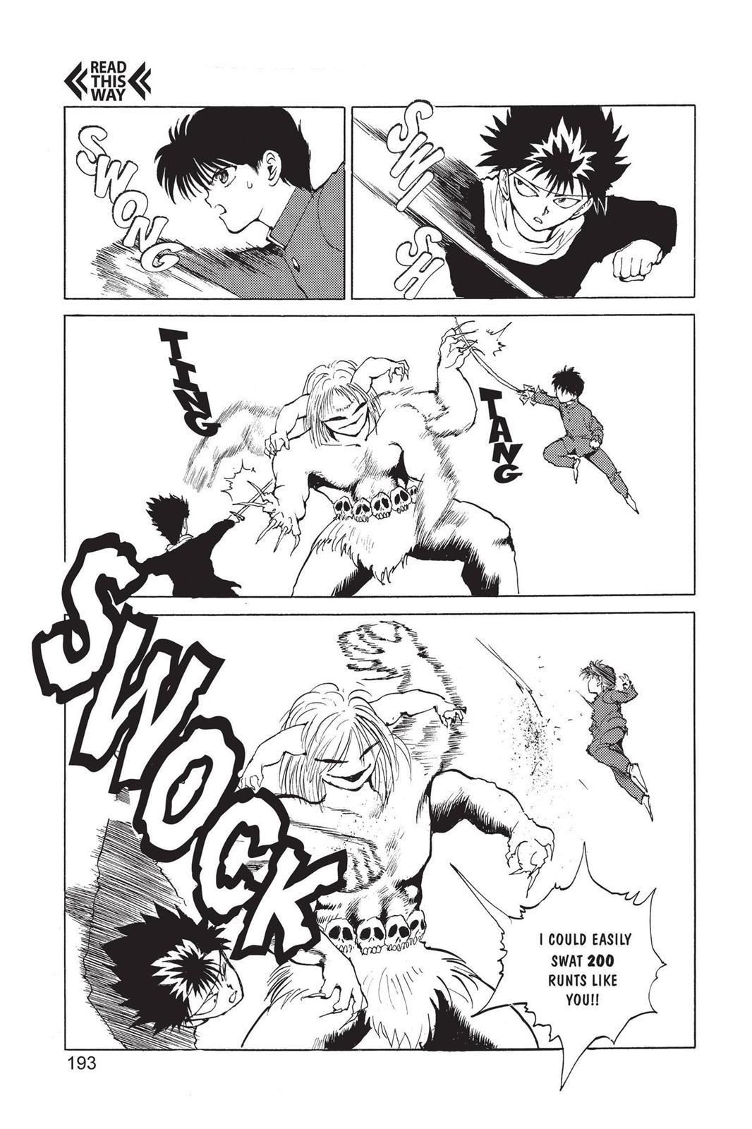 Read Yu Yu Hakusho Manga Online