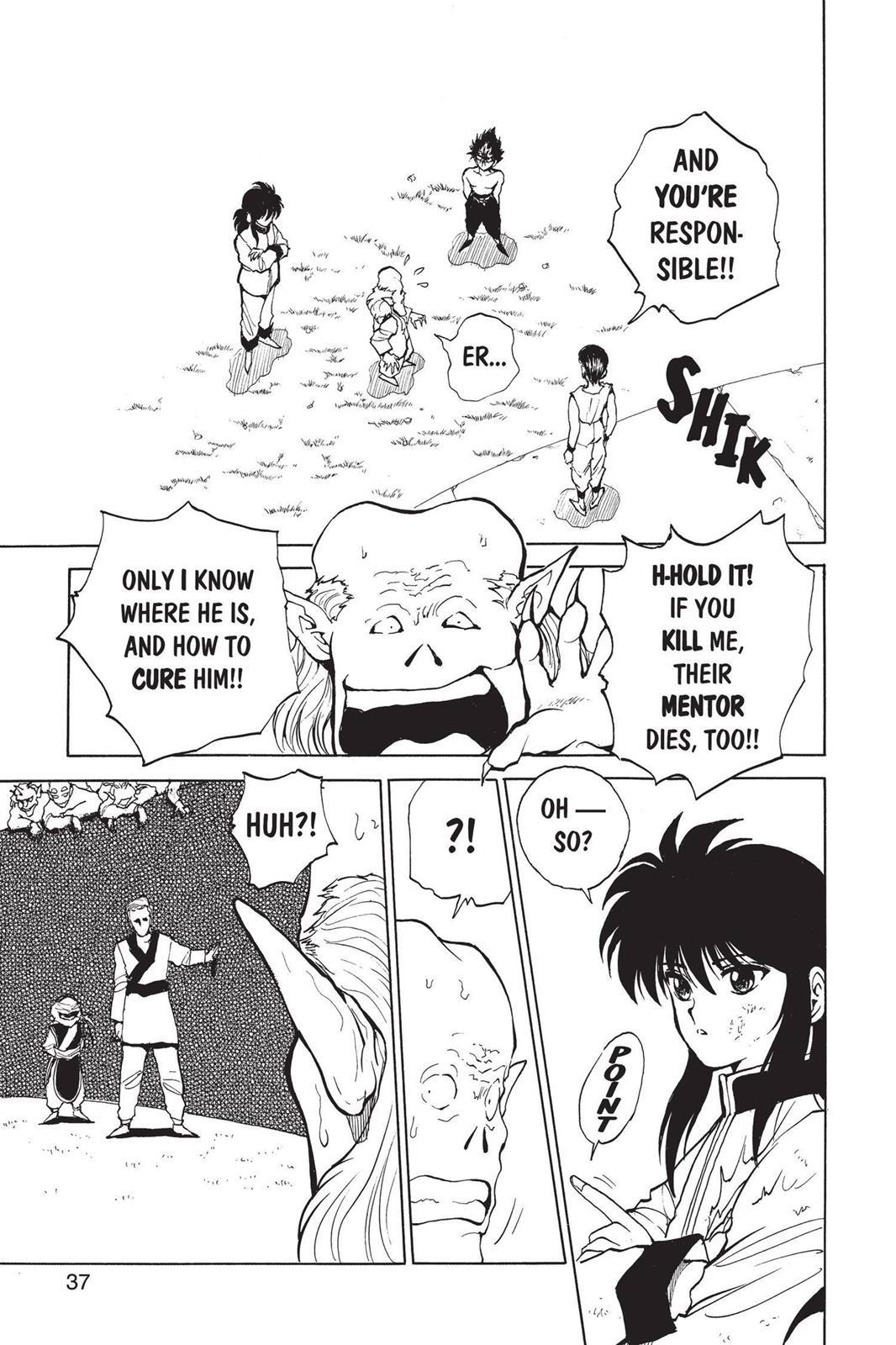 Read Yu Yu Hakusho Manga Online