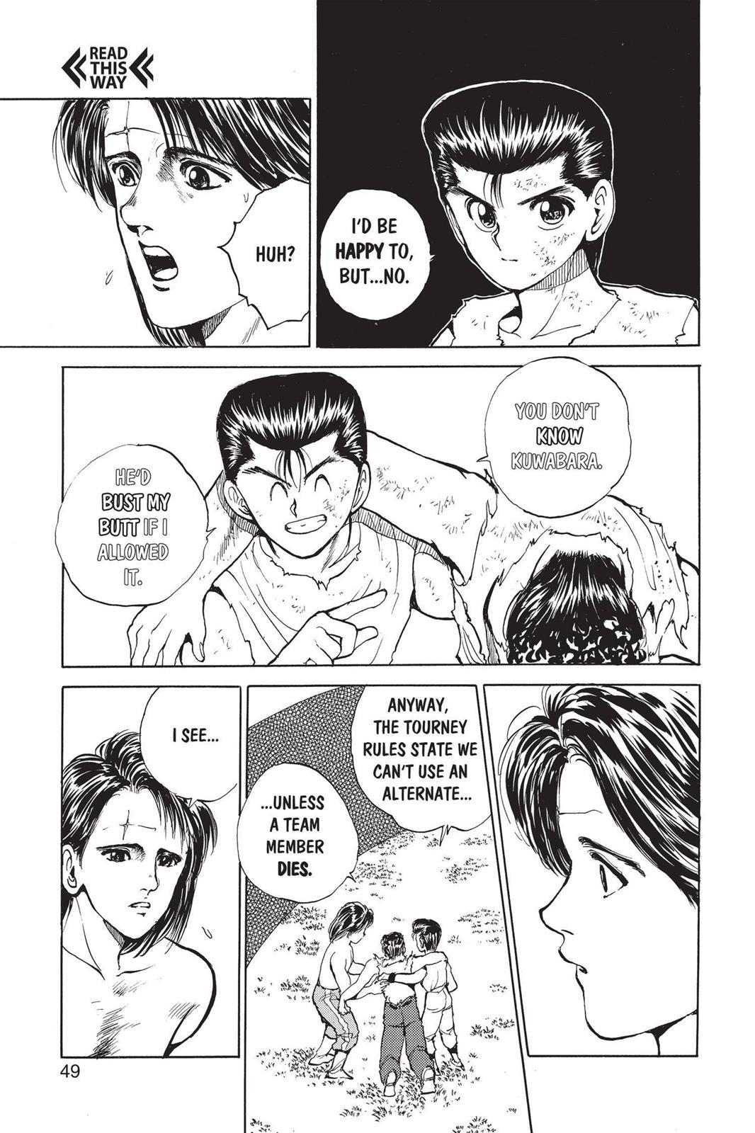 Read Yu Yu Hakusho Manga Online