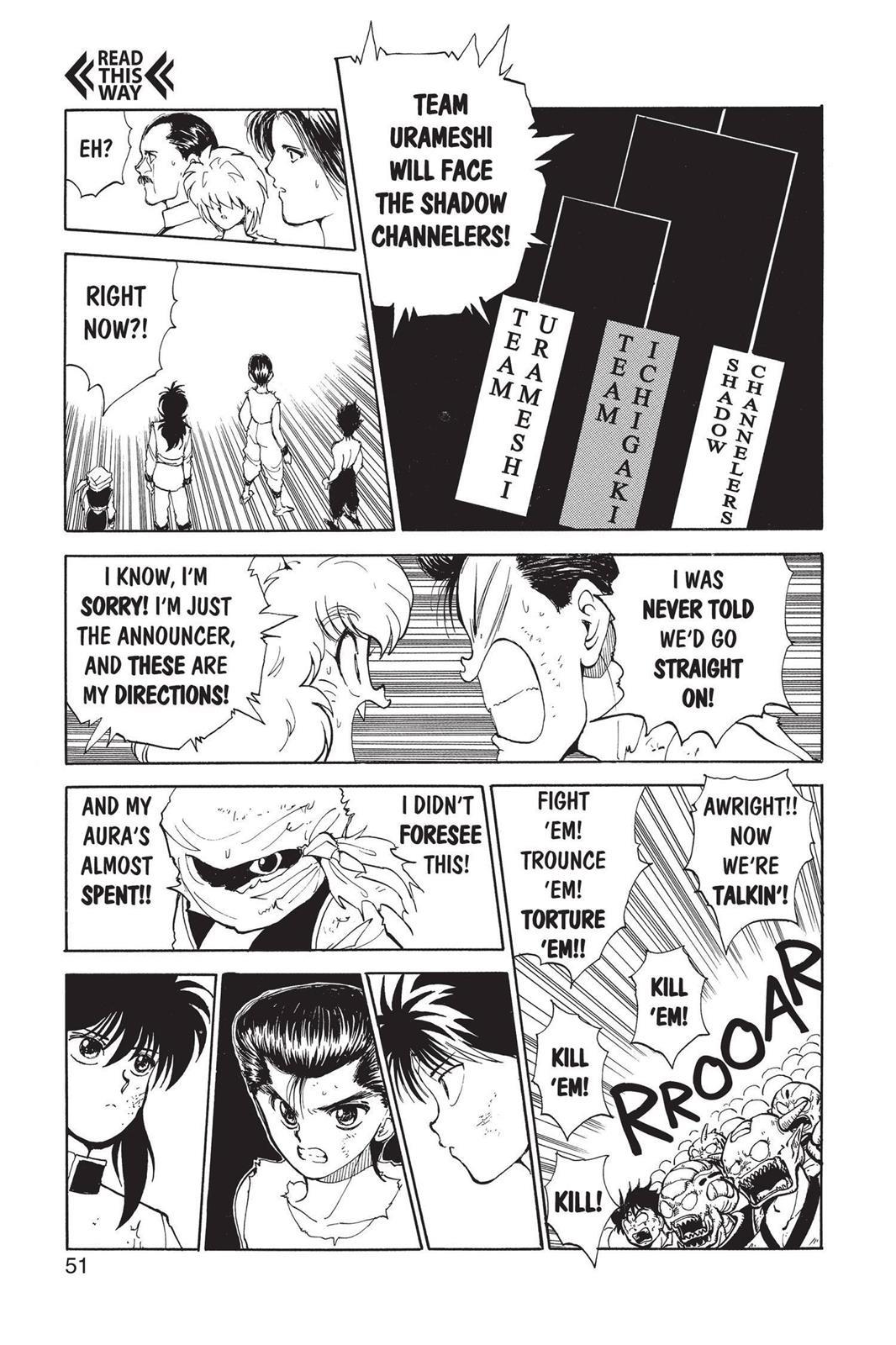 Read Yu Yu Hakusho Manga Online