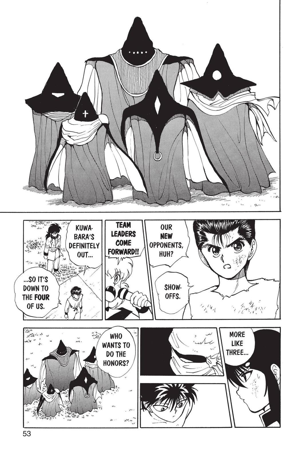 Read Yu Yu Hakusho Manga Online