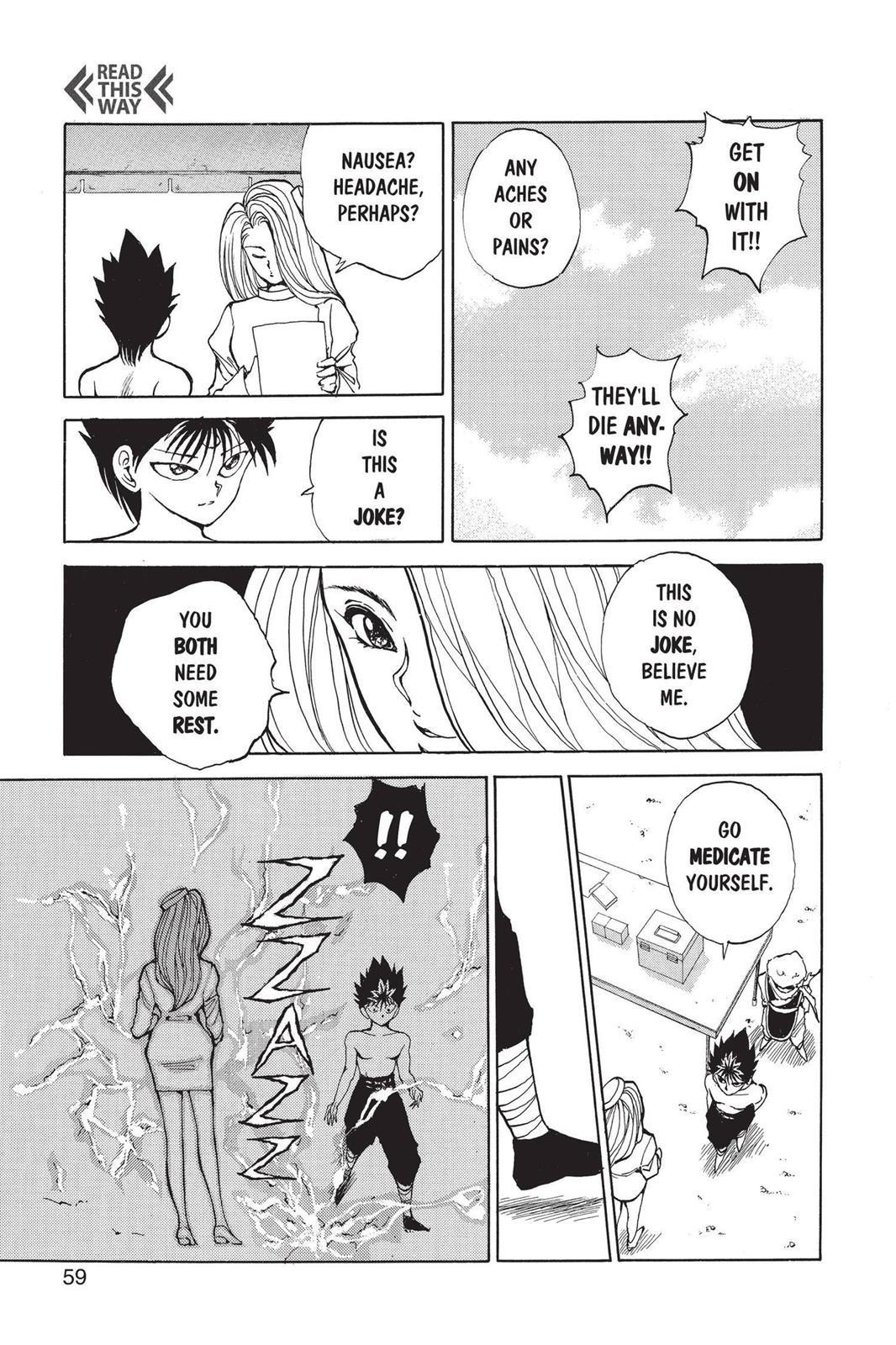 Read Yu Yu Hakusho Manga Online