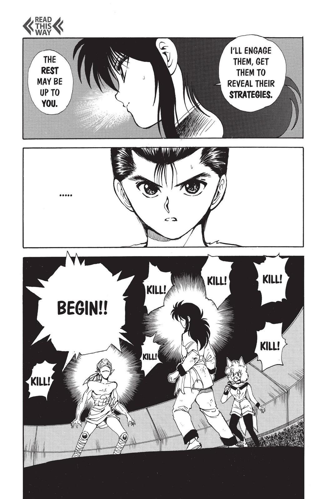 Read Yu Yu Hakusho Manga Online