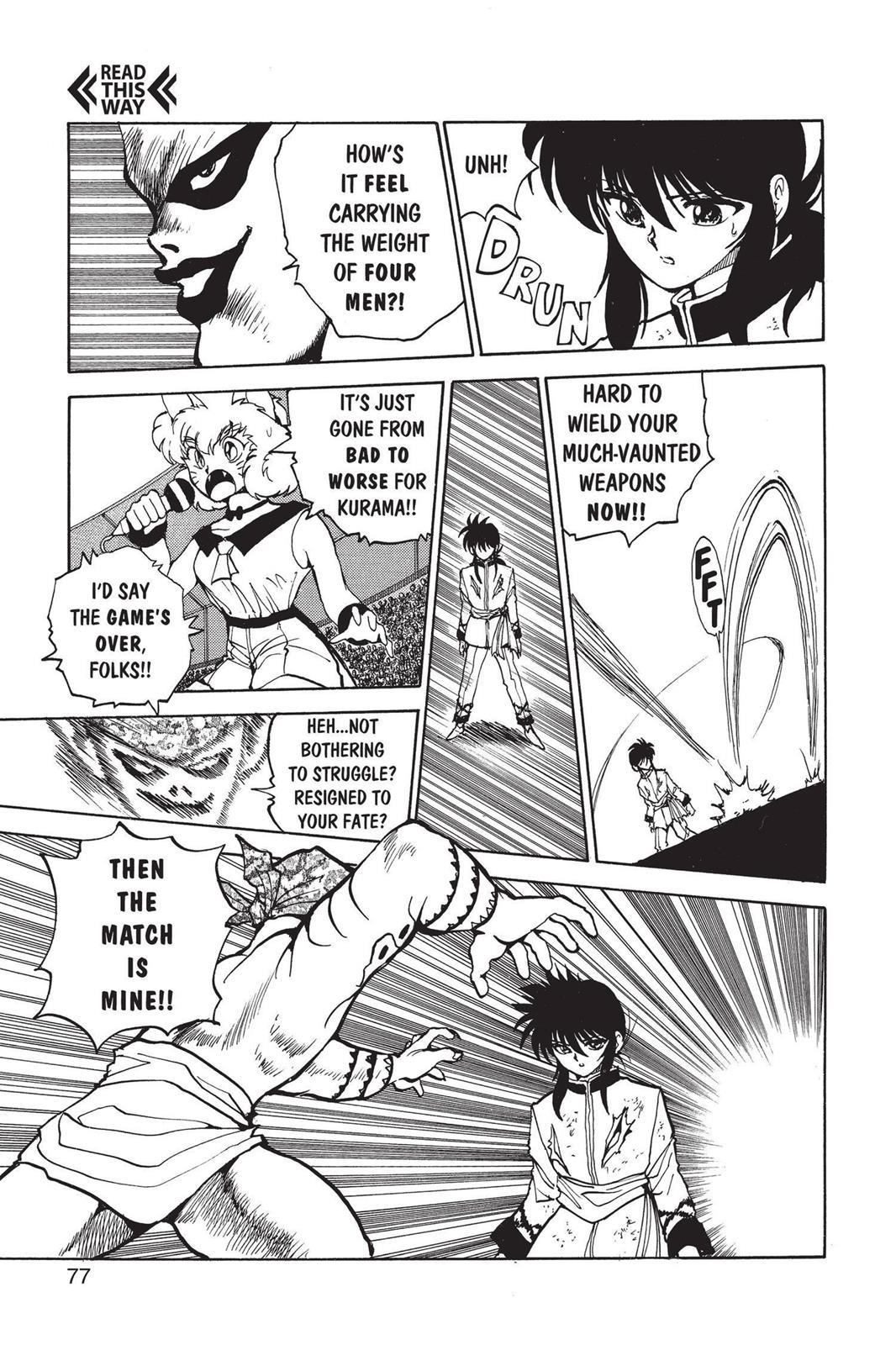 Read Yu Yu Hakusho Manga Online