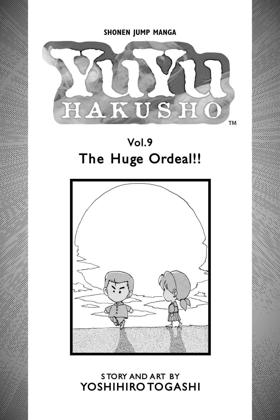 Read Yu Yu Hakusho Manga Online