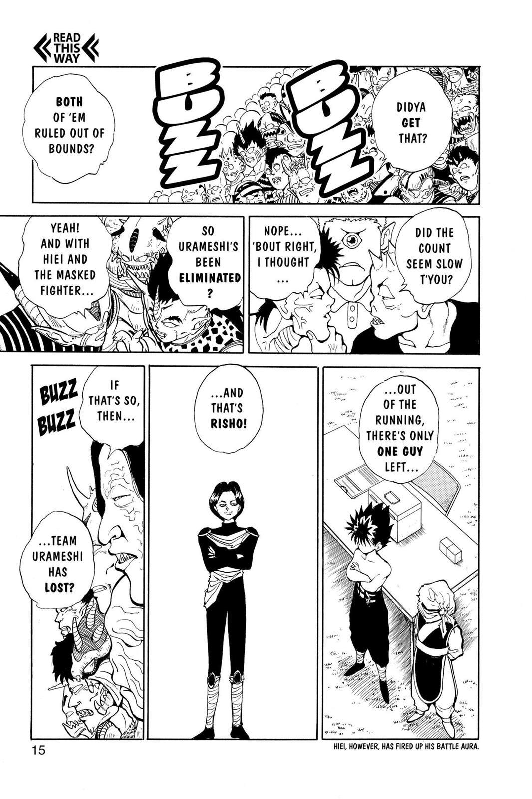 Read Yu Yu Hakusho Manga Online