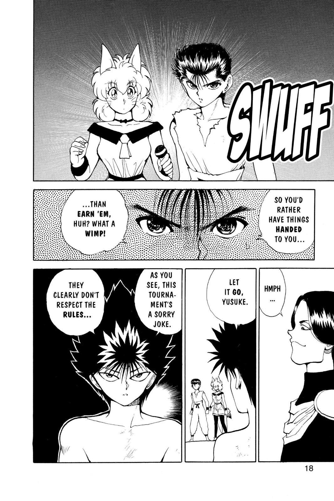 Read Yu Yu Hakusho Manga Online
