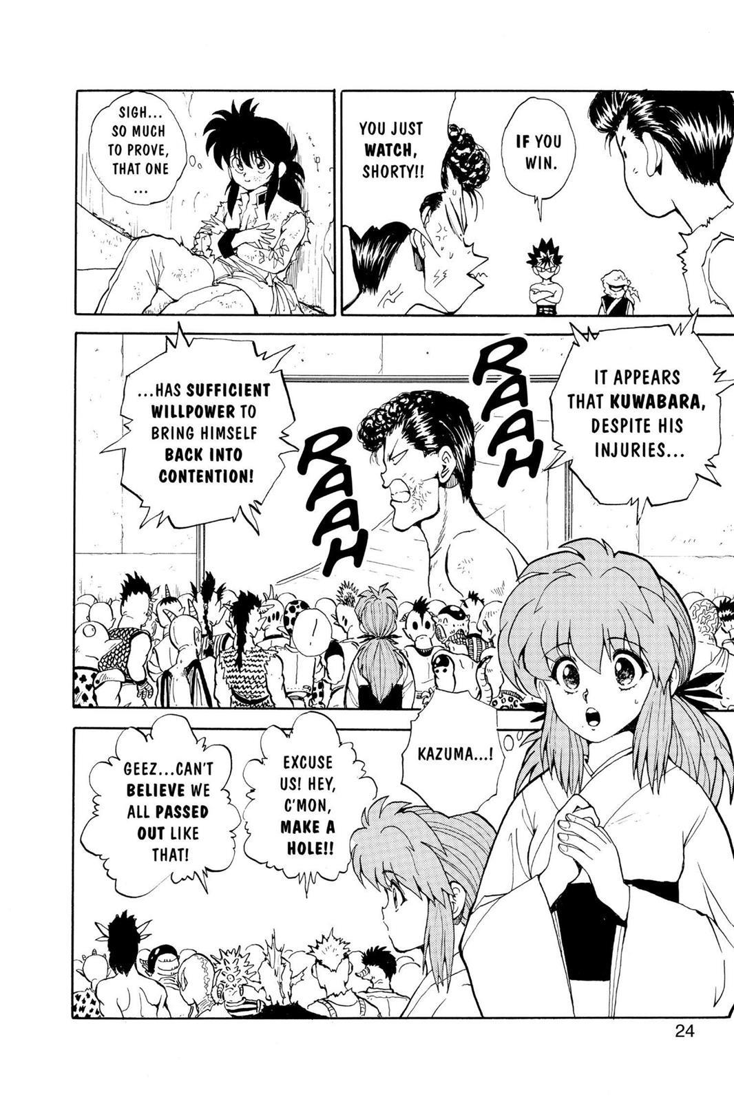 Read Yu Yu Hakusho Manga Online