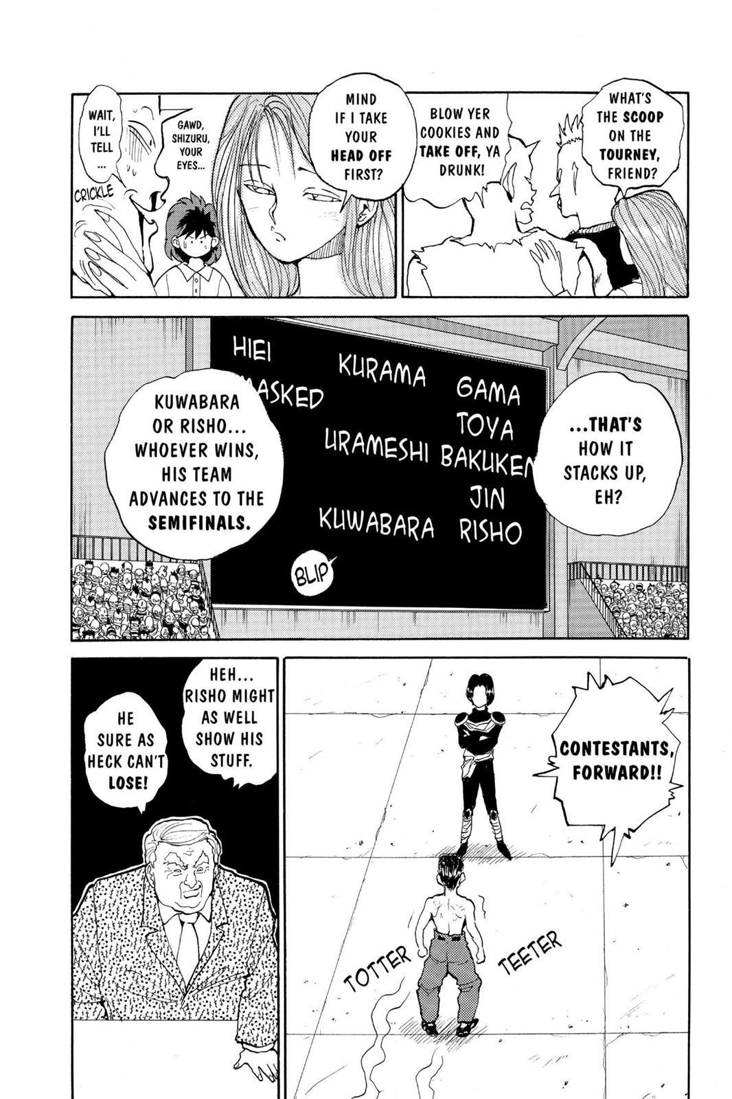 Read Yu Yu Hakusho Manga Online