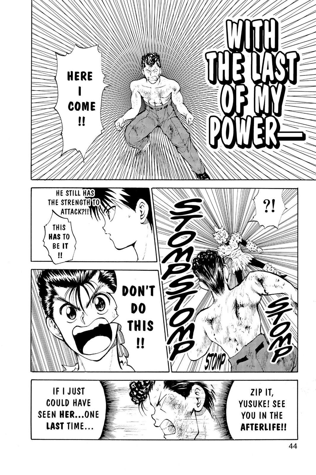 Read Yu Yu Hakusho Manga Online