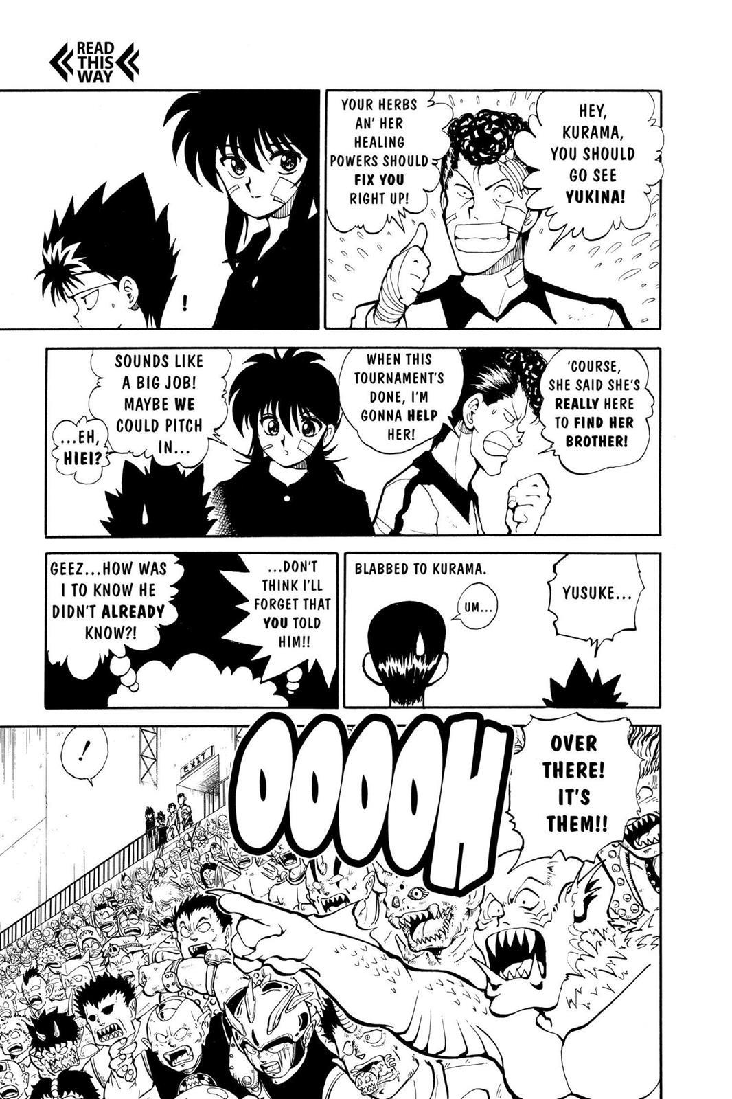 Read Yu Yu Hakusho Manga Online