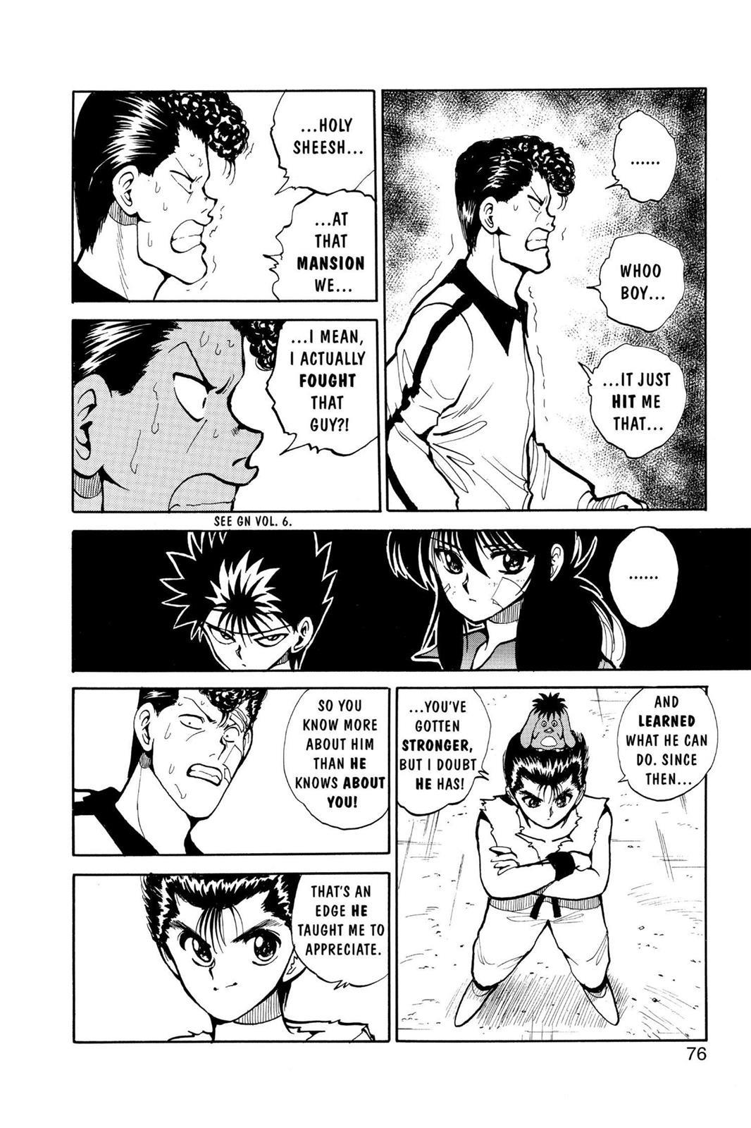 Read Yu Yu Hakusho Manga Online