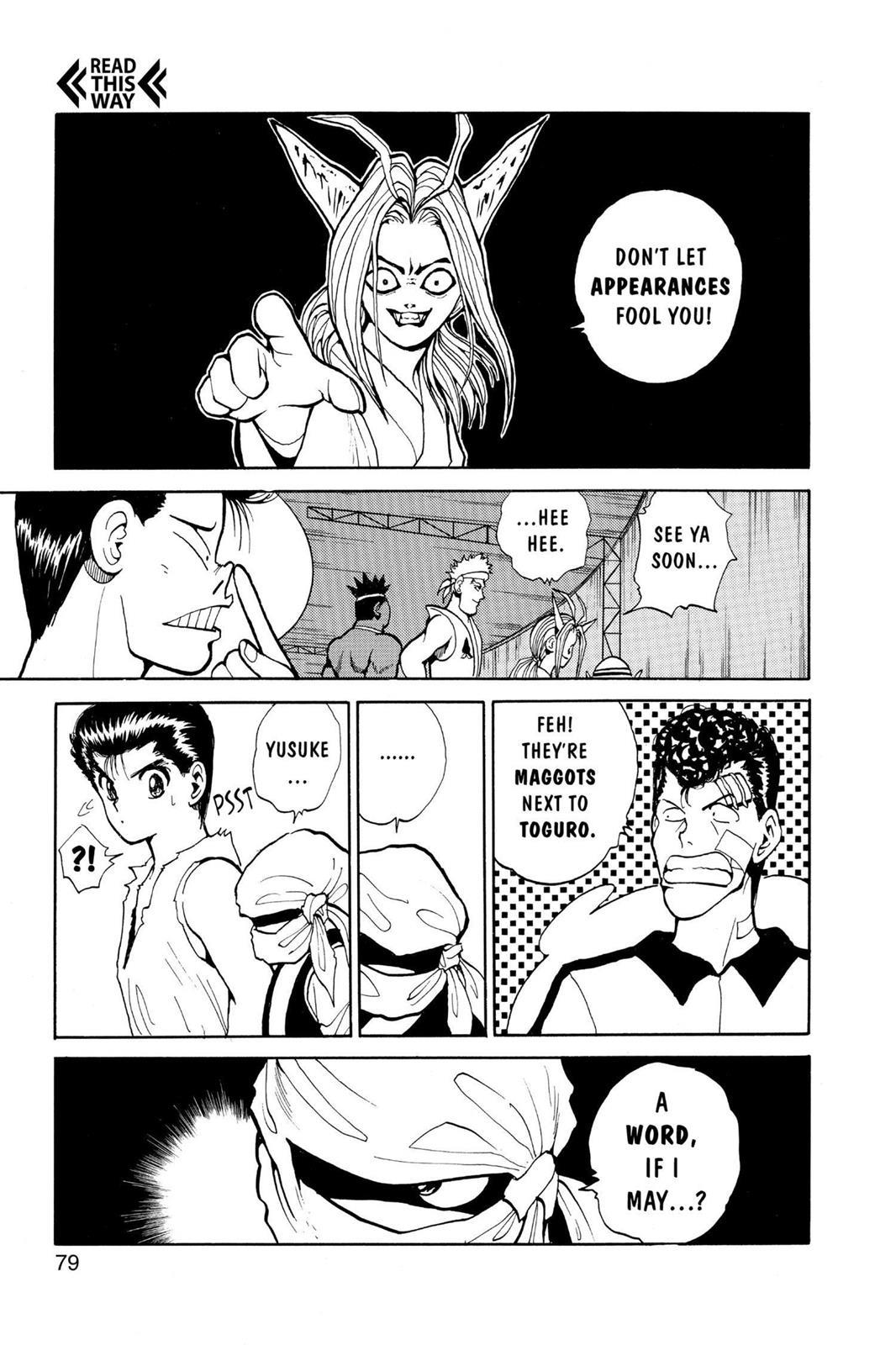 Read Yu Yu Hakusho Manga Online