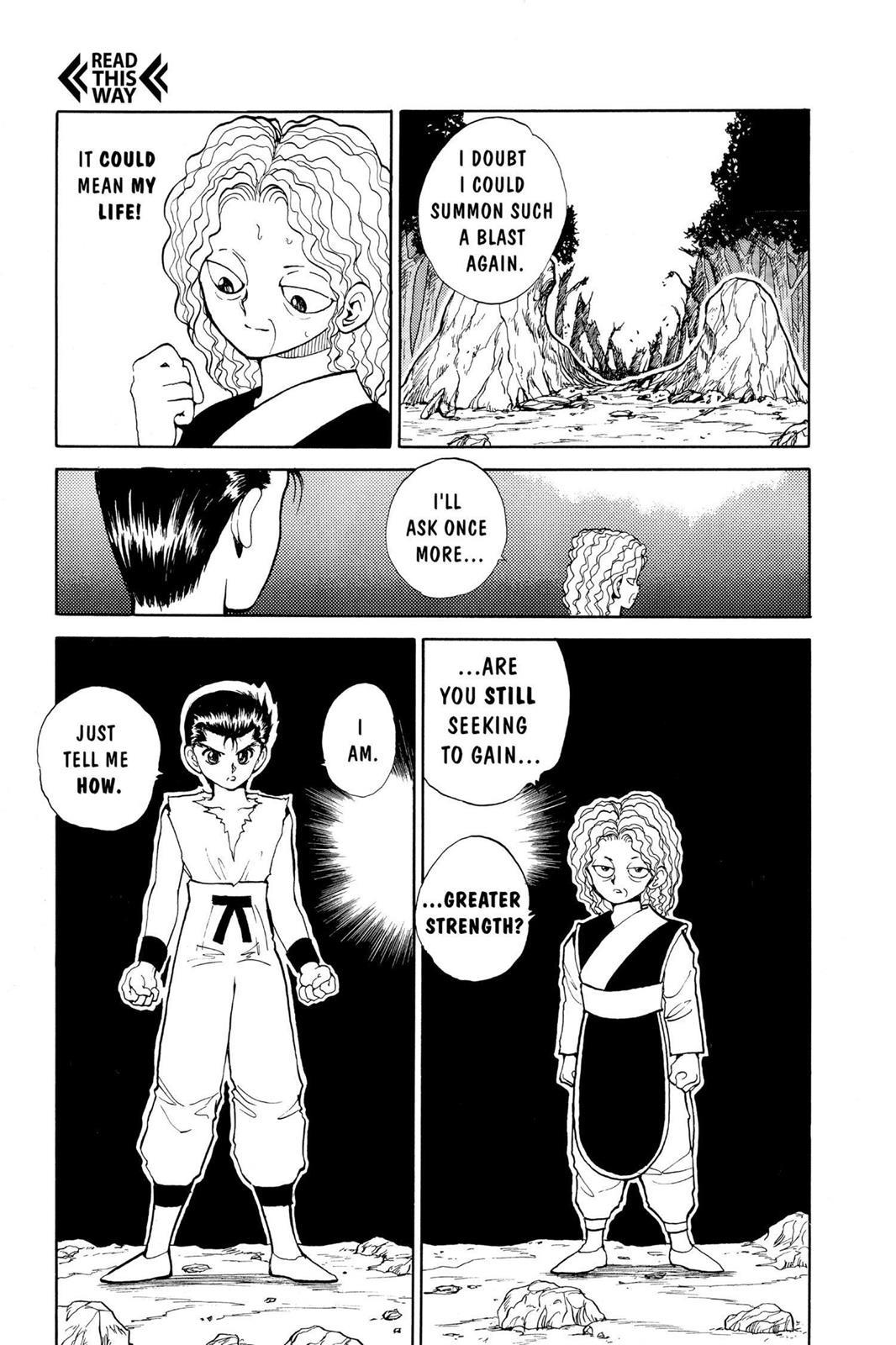 Read Yu Yu Hakusho Manga Online