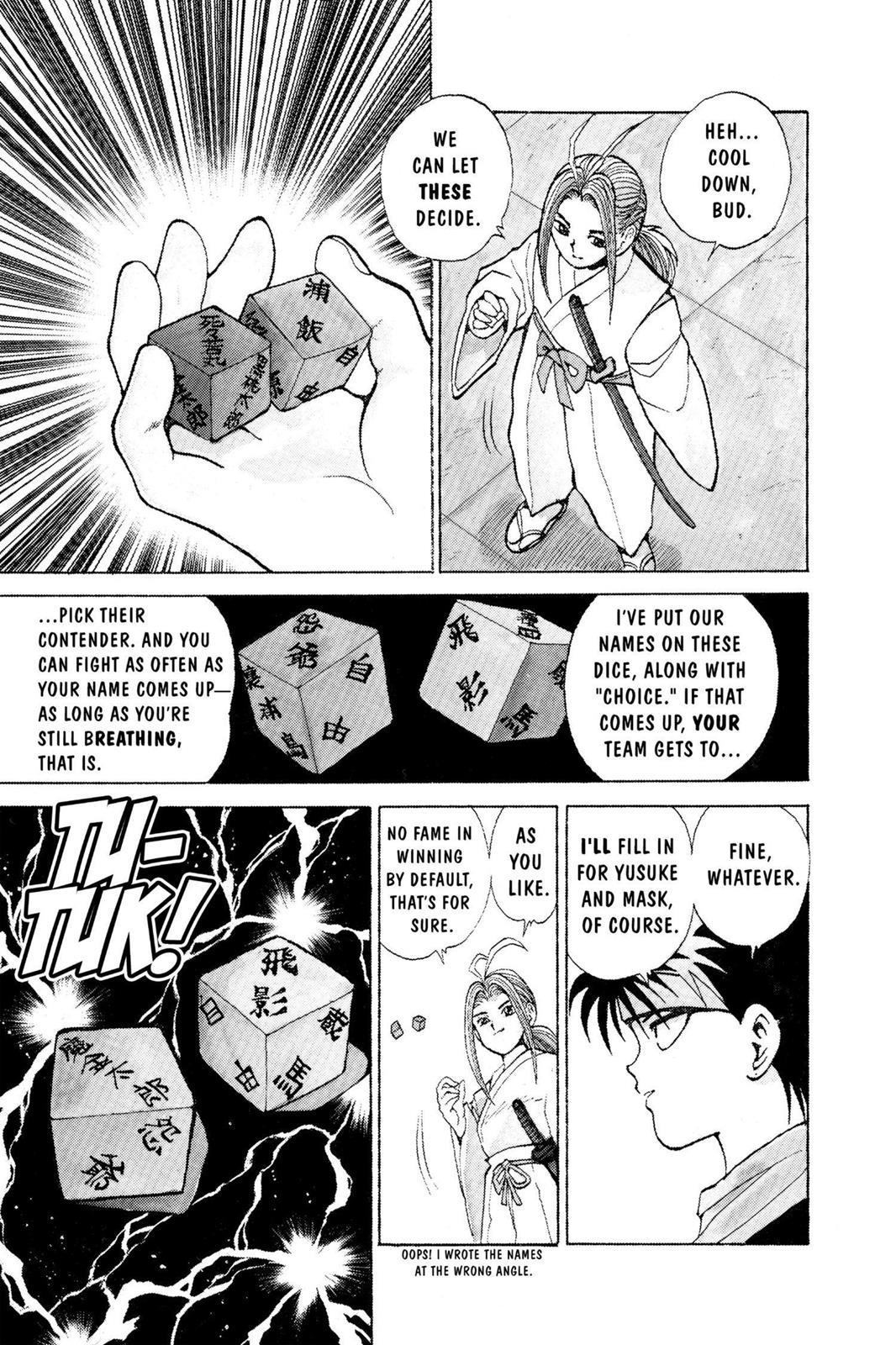 Read Yu Yu Hakusho Manga Online