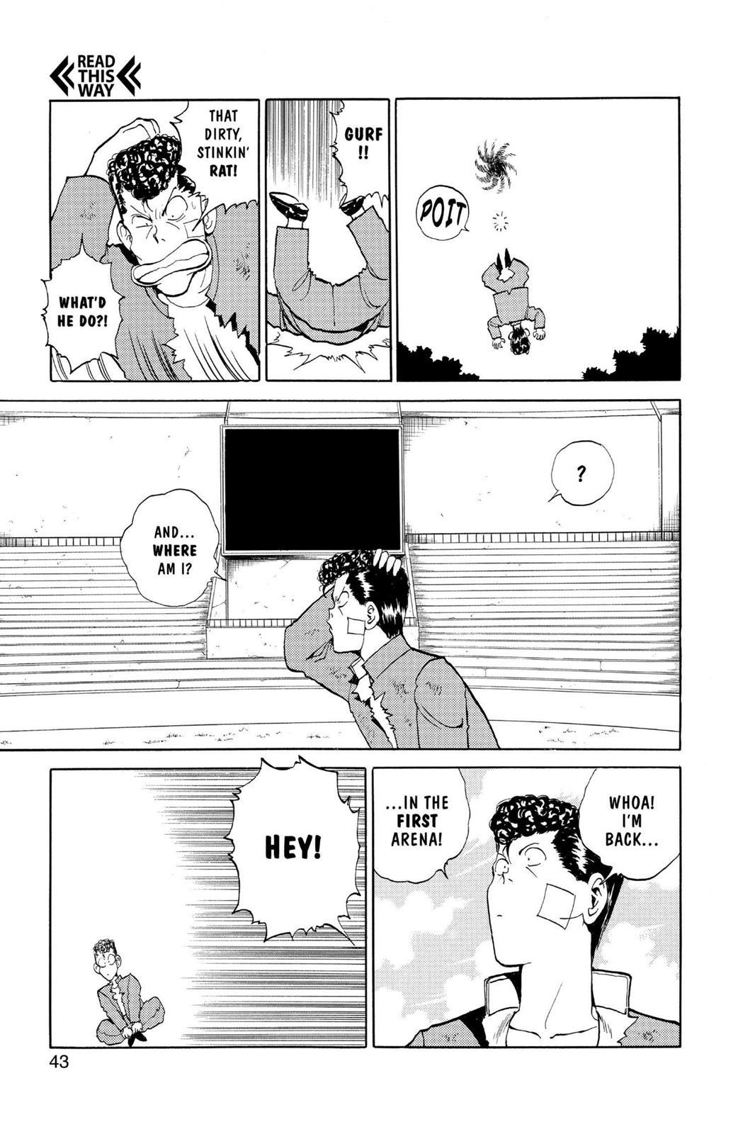 Read Yu Yu Hakusho Manga Online