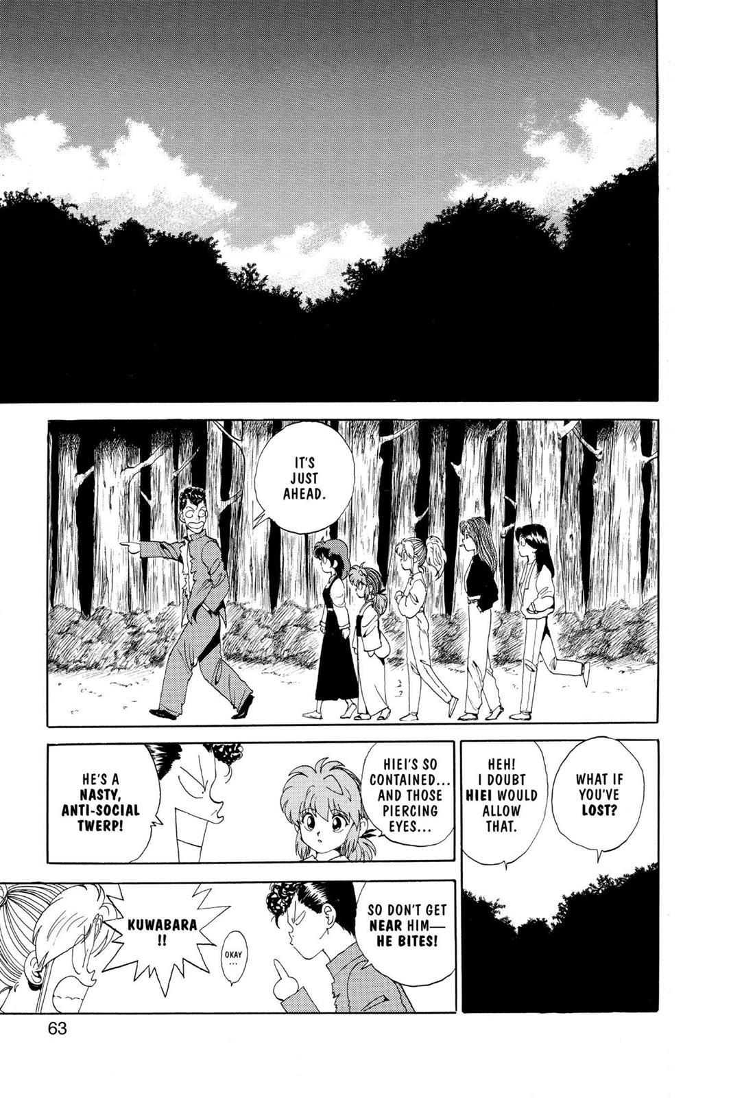 Read Yu Yu Hakusho Manga Online