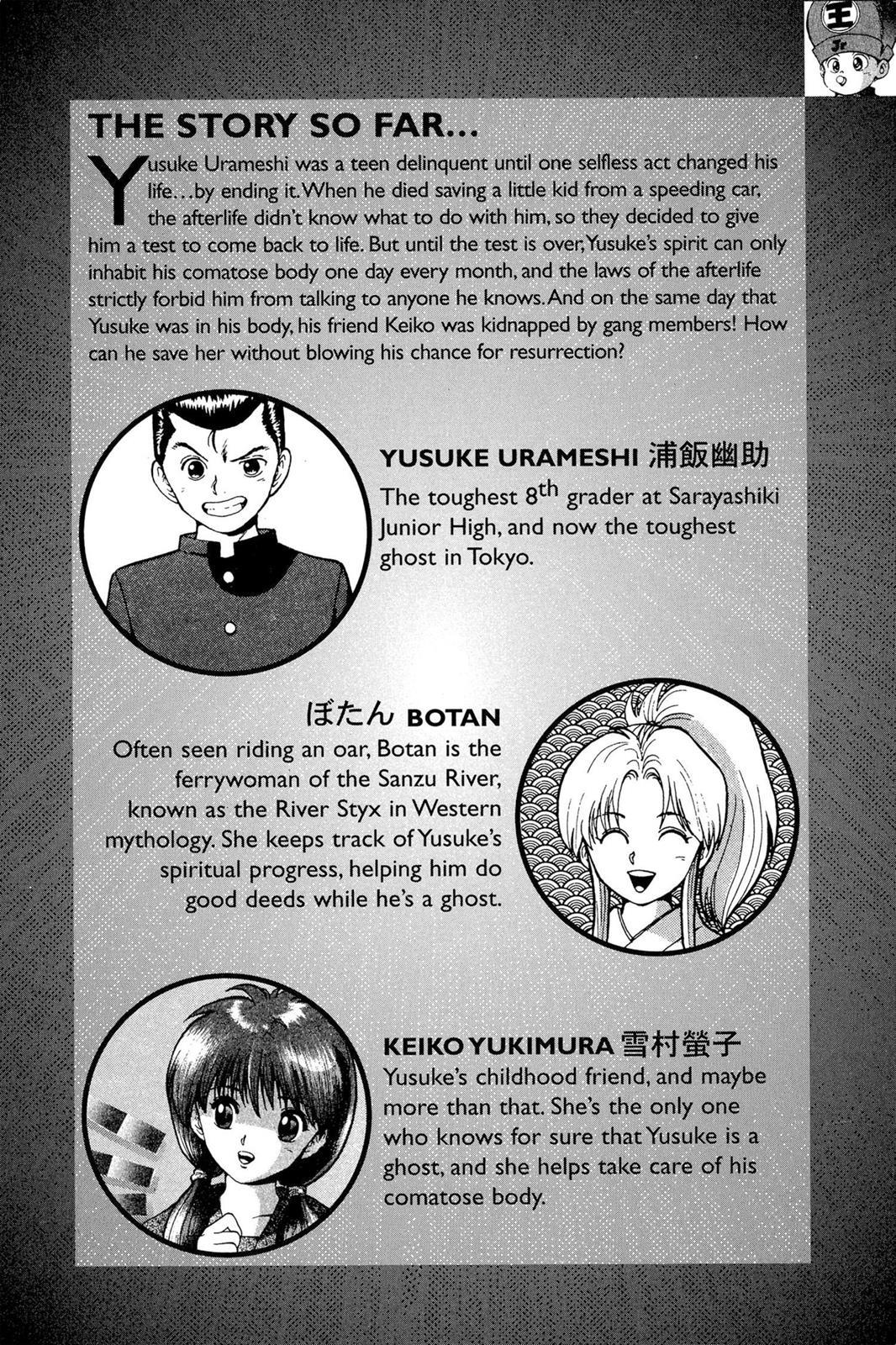 Read Yu Yu Hakusho Manga Online