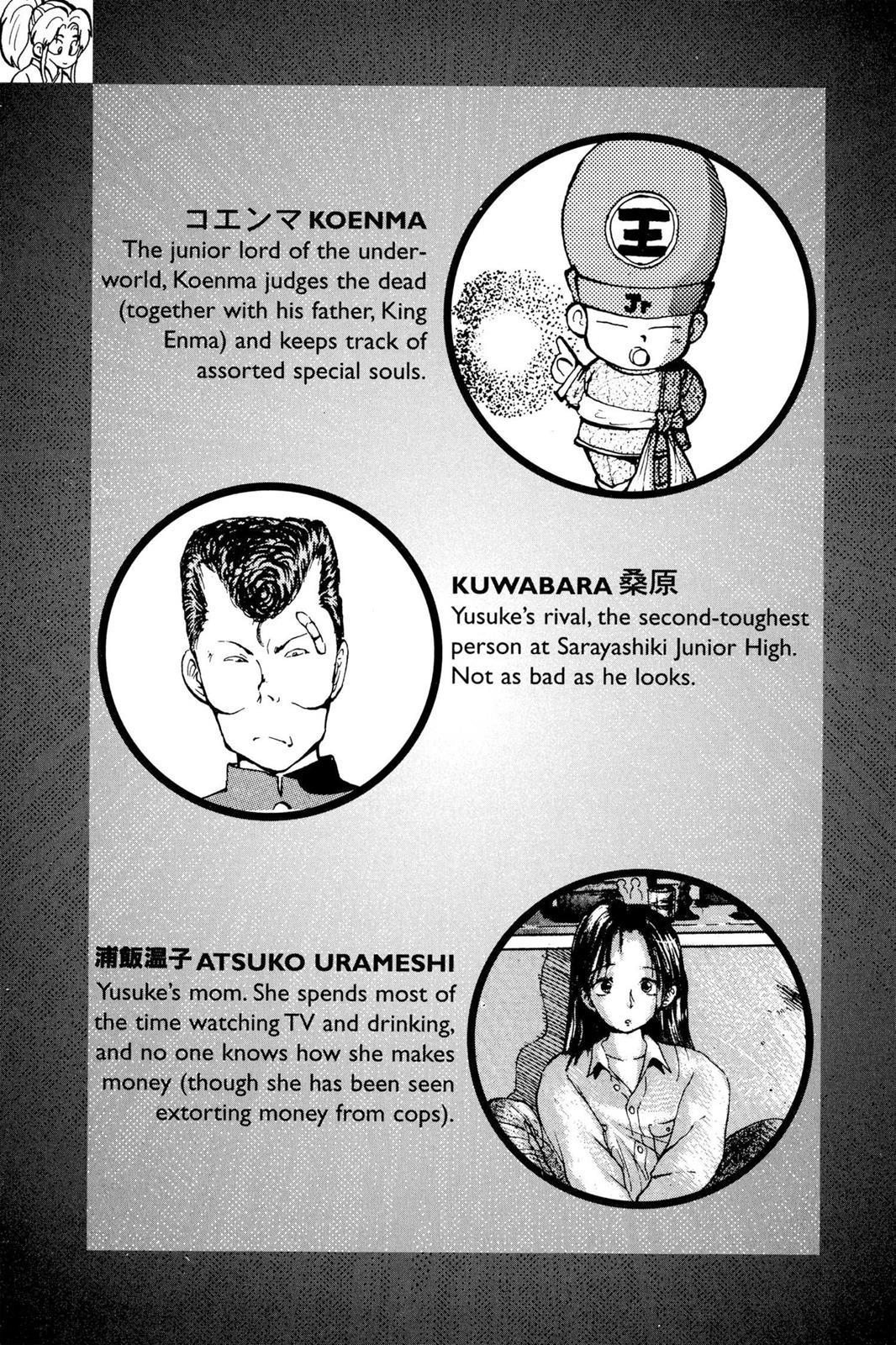 Read Yu Yu Hakusho Manga Online