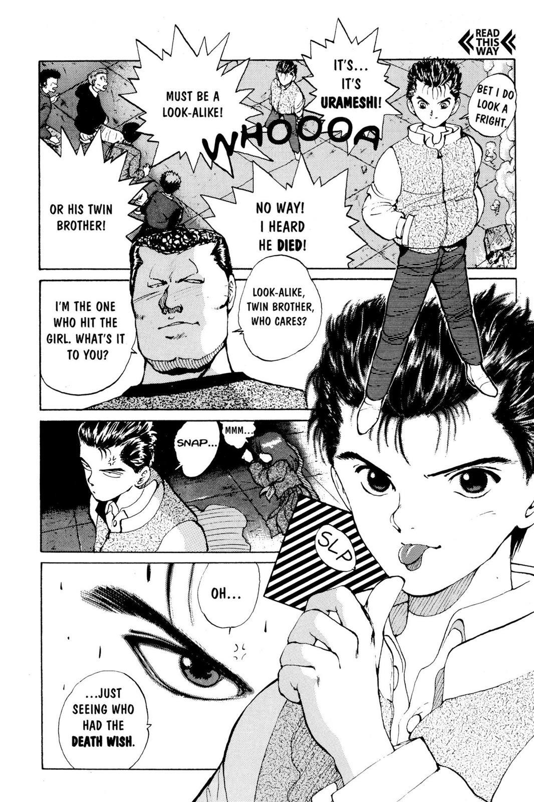 Read Yu Yu Hakusho Manga Online
