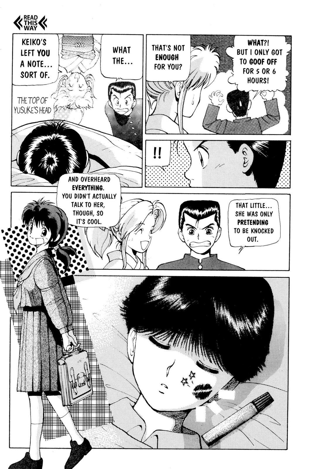 Read Yu Yu Hakusho Manga Online