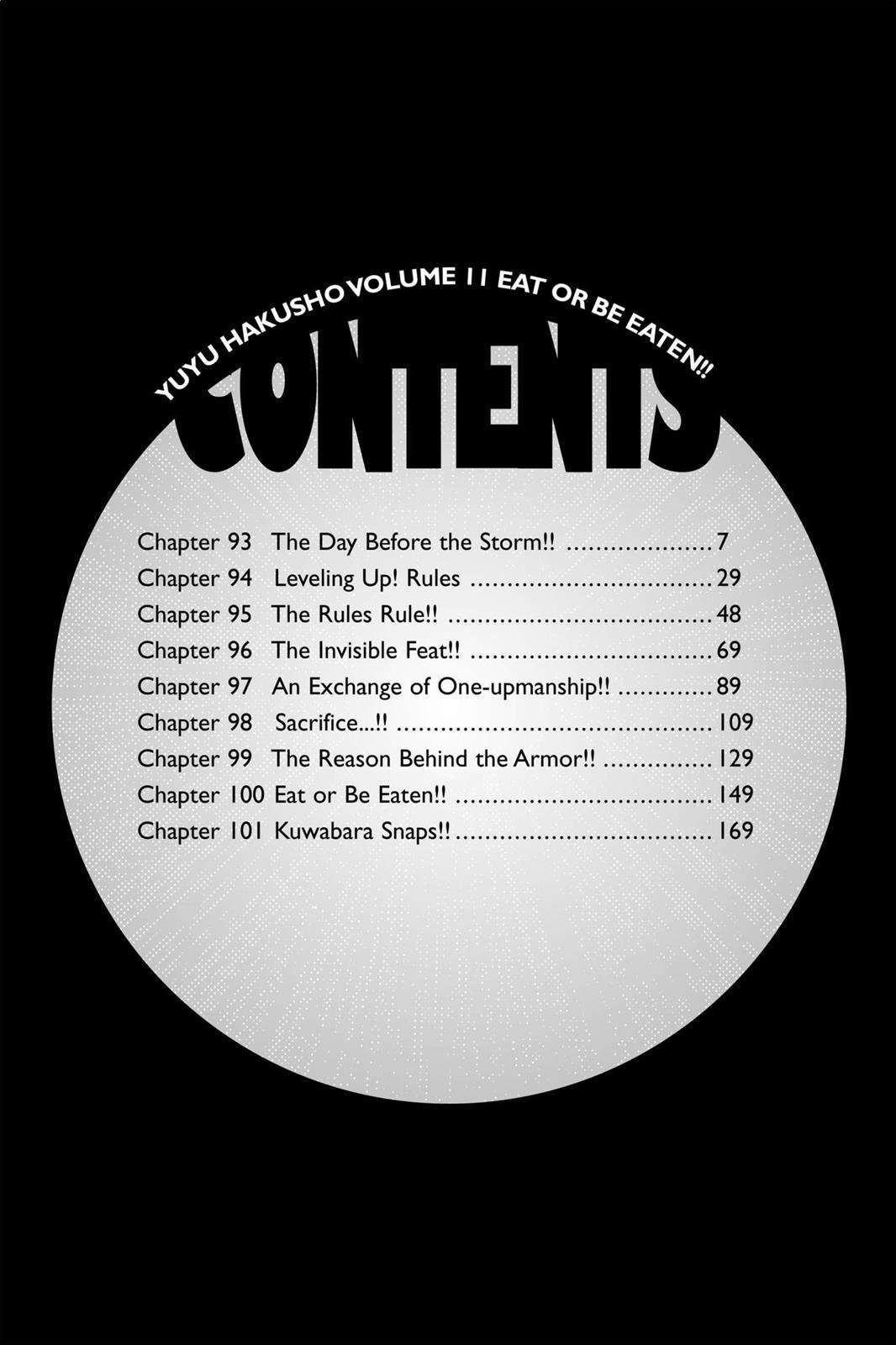 Read Yu Yu Hakusho Manga Online
