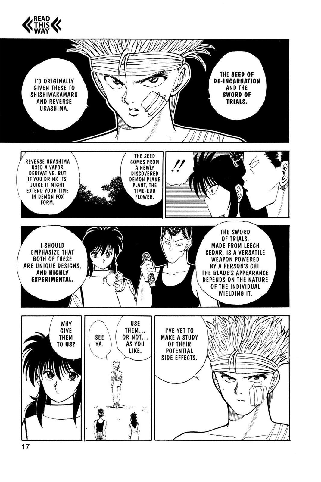 Read Yu Yu Hakusho Manga Online