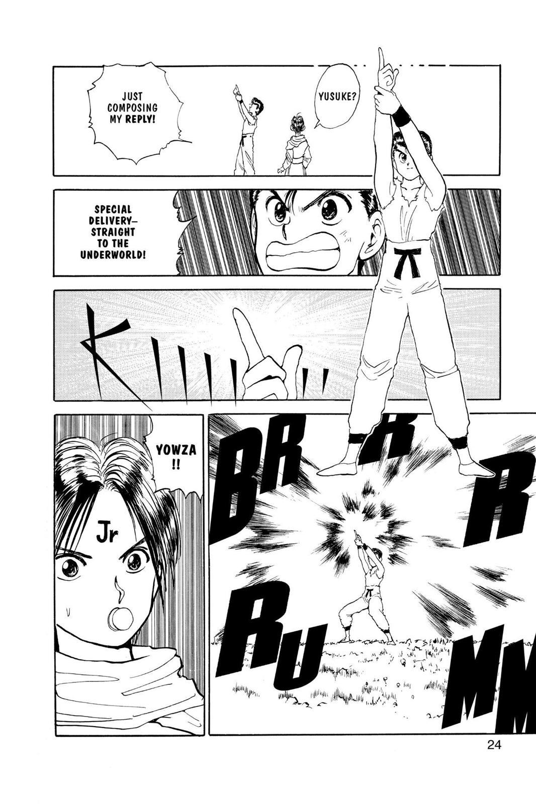 Read Yu Yu Hakusho Manga Online