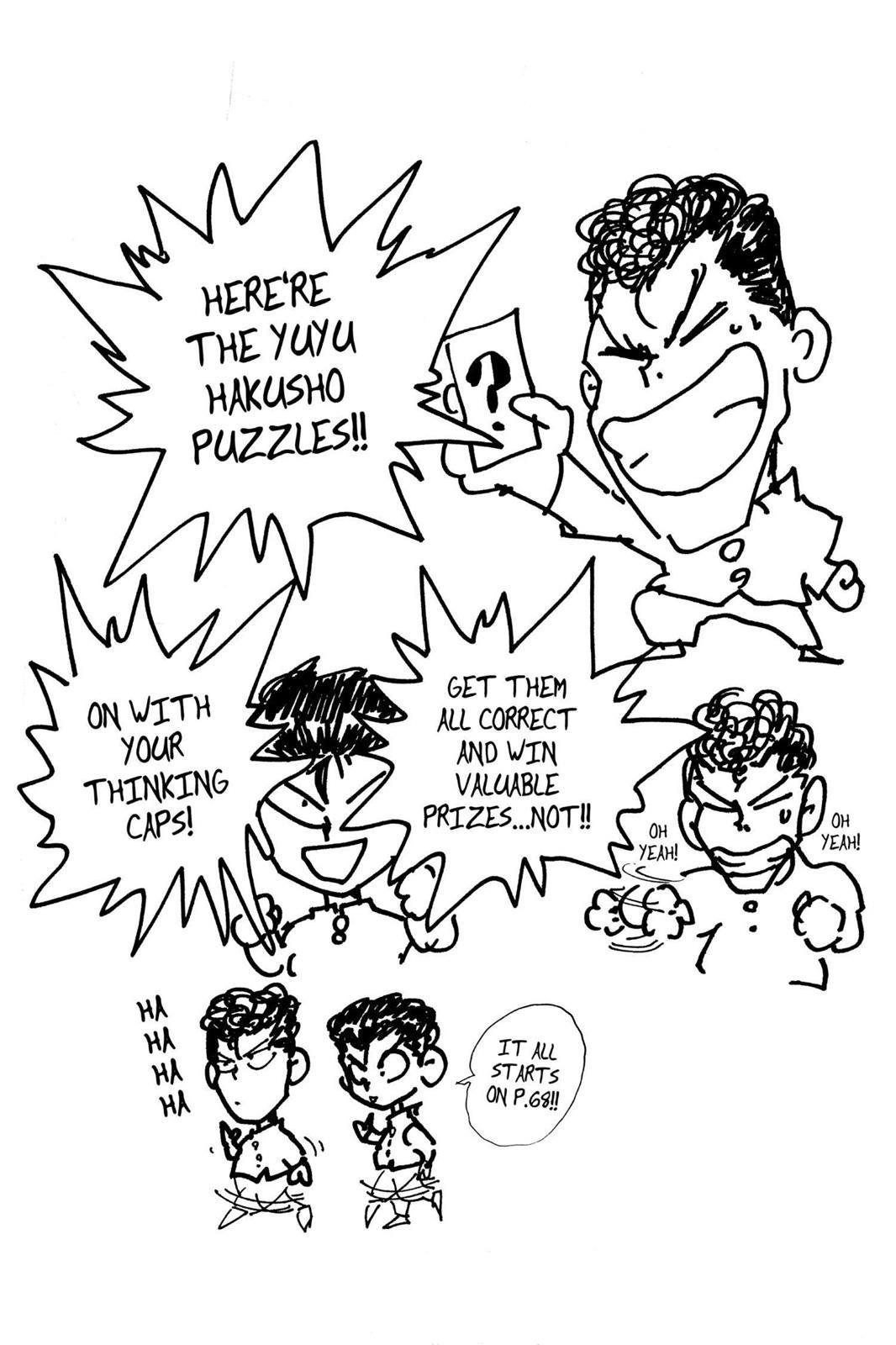 Read Yu Yu Hakusho Manga Online