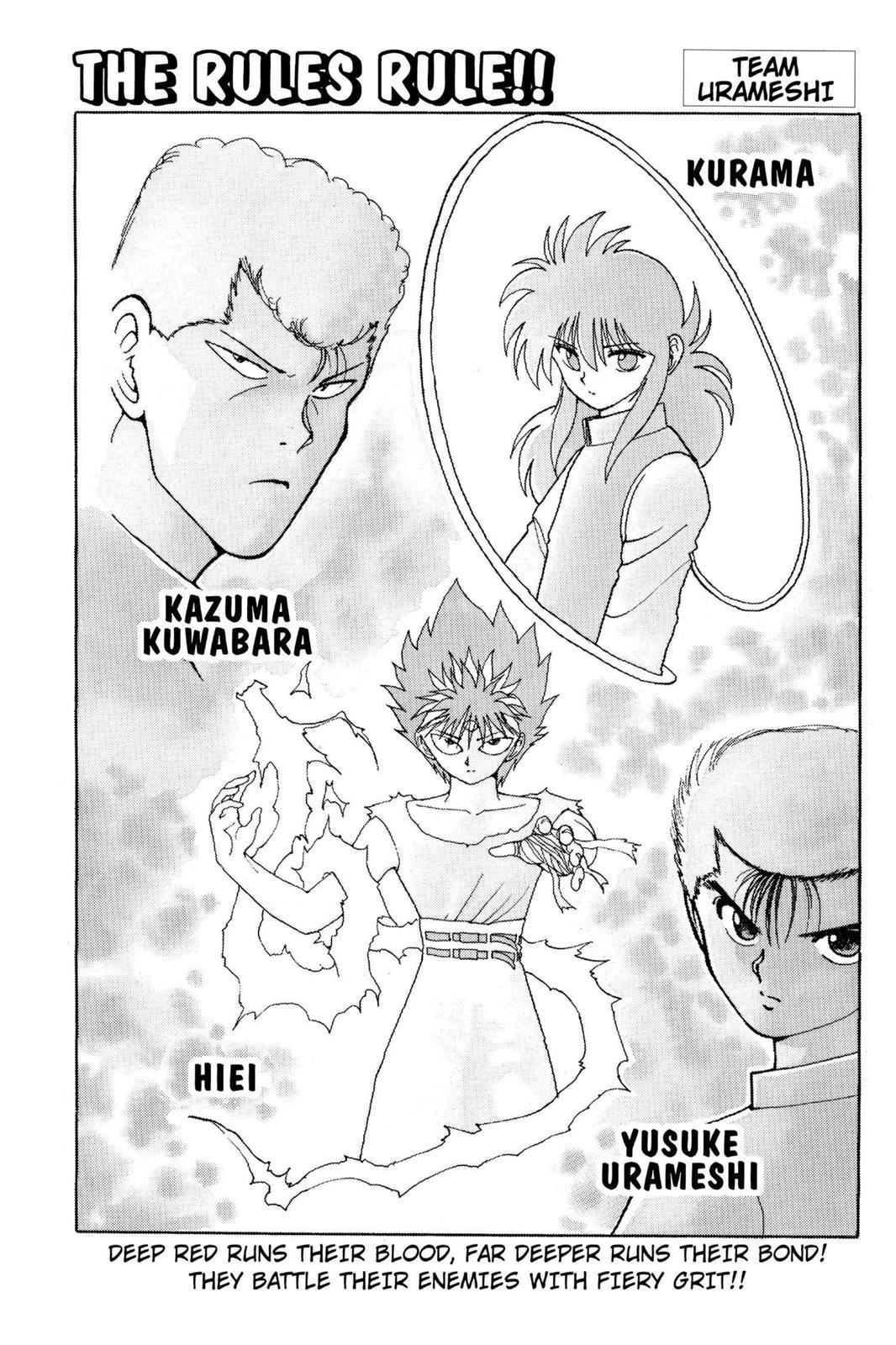 Read Yu Yu Hakusho Manga Online
