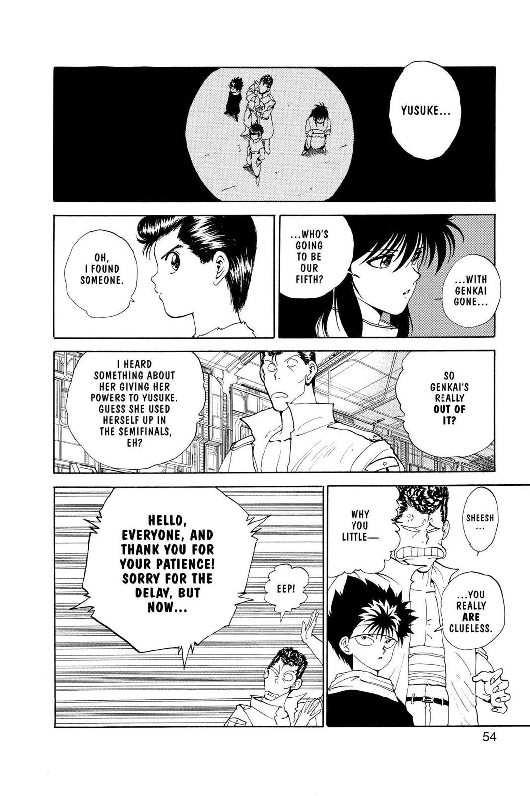 Read Yu Yu Hakusho Manga Online