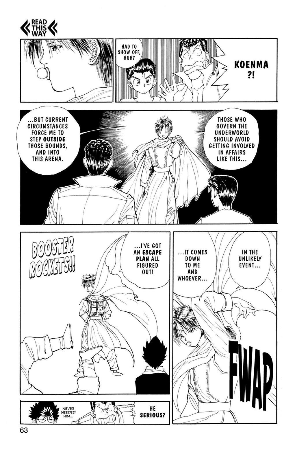 Read Yu Yu Hakusho Manga Online