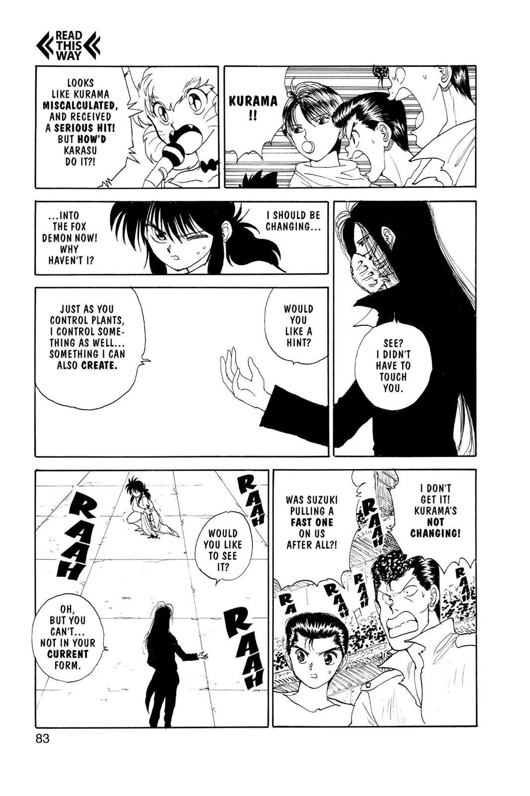 Read Yu Yu Hakusho Manga Online