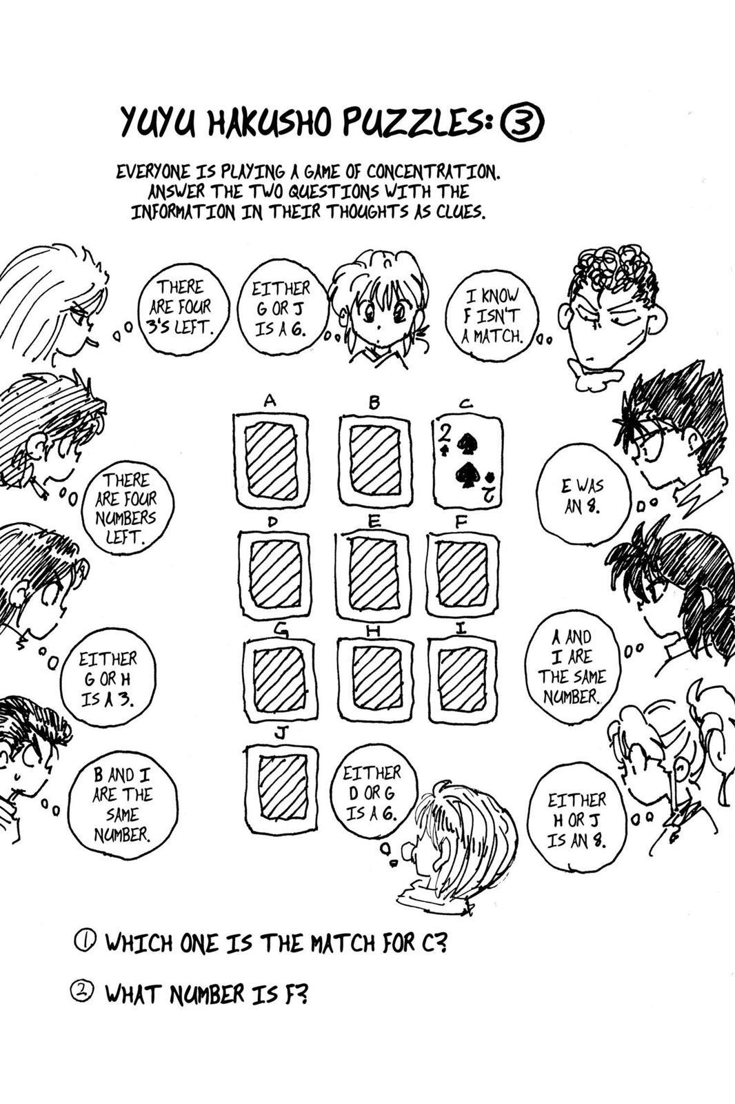 Read Yu Yu Hakusho Manga Online