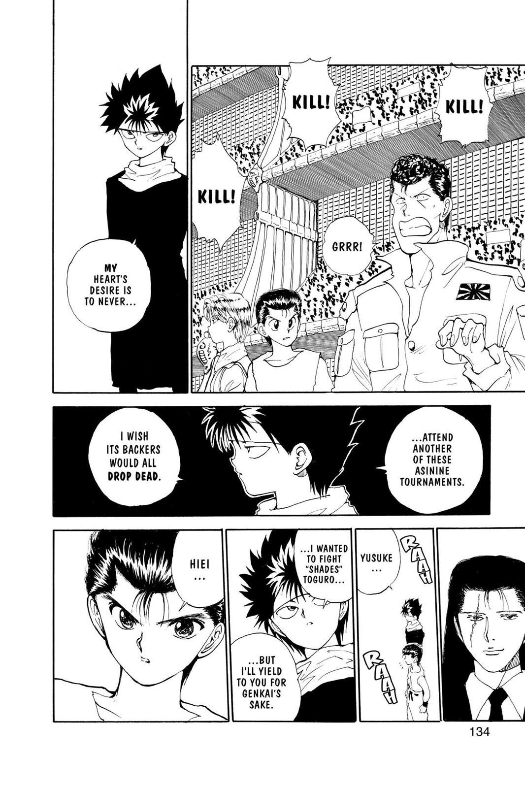 Read Yu Yu Hakusho Manga Online