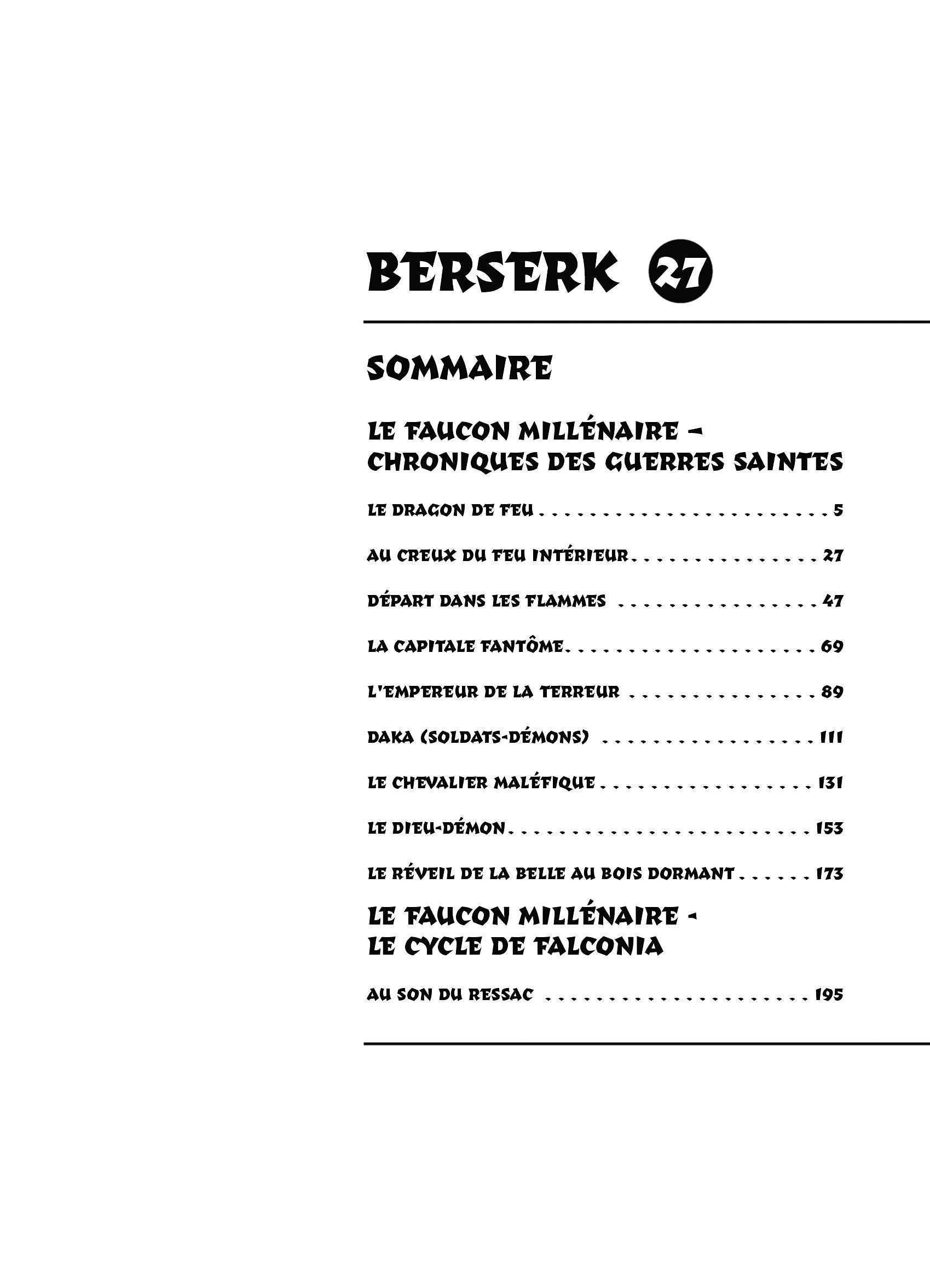 Read Berserk FR Manga Online