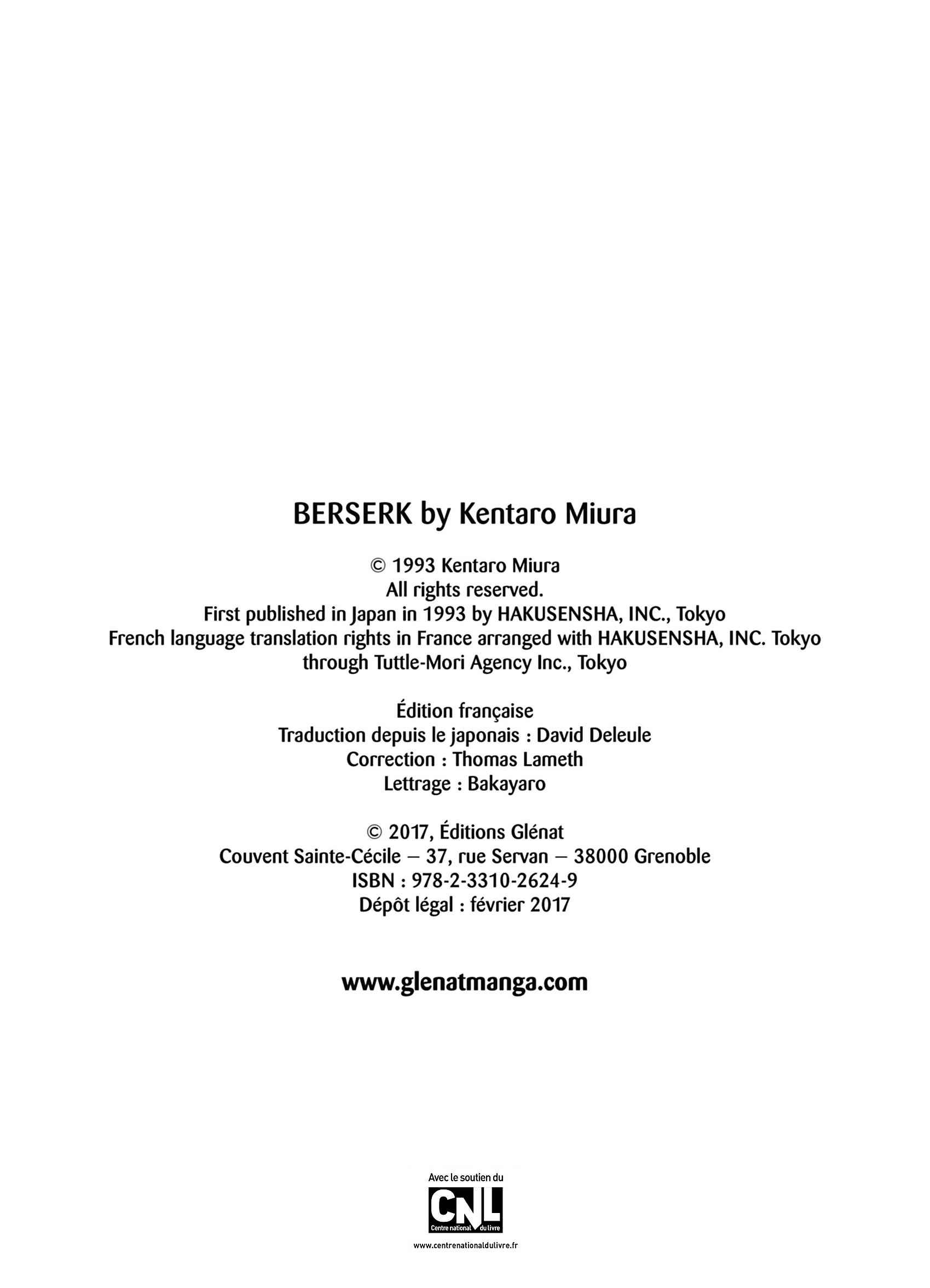Read Berserk FR Manga Online