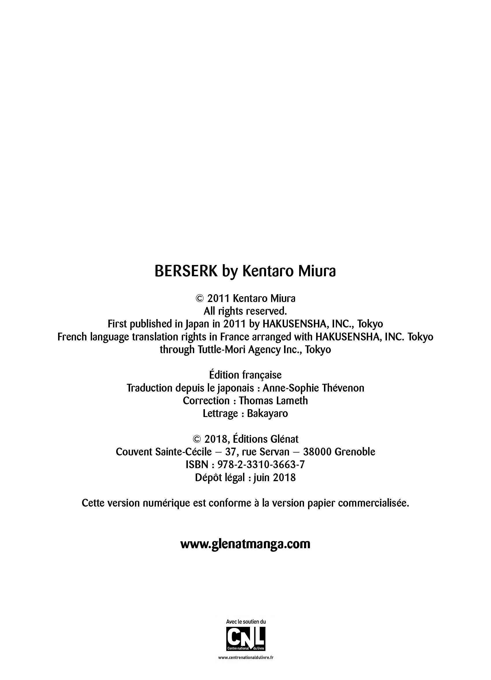 Read Berserk FR Manga Online