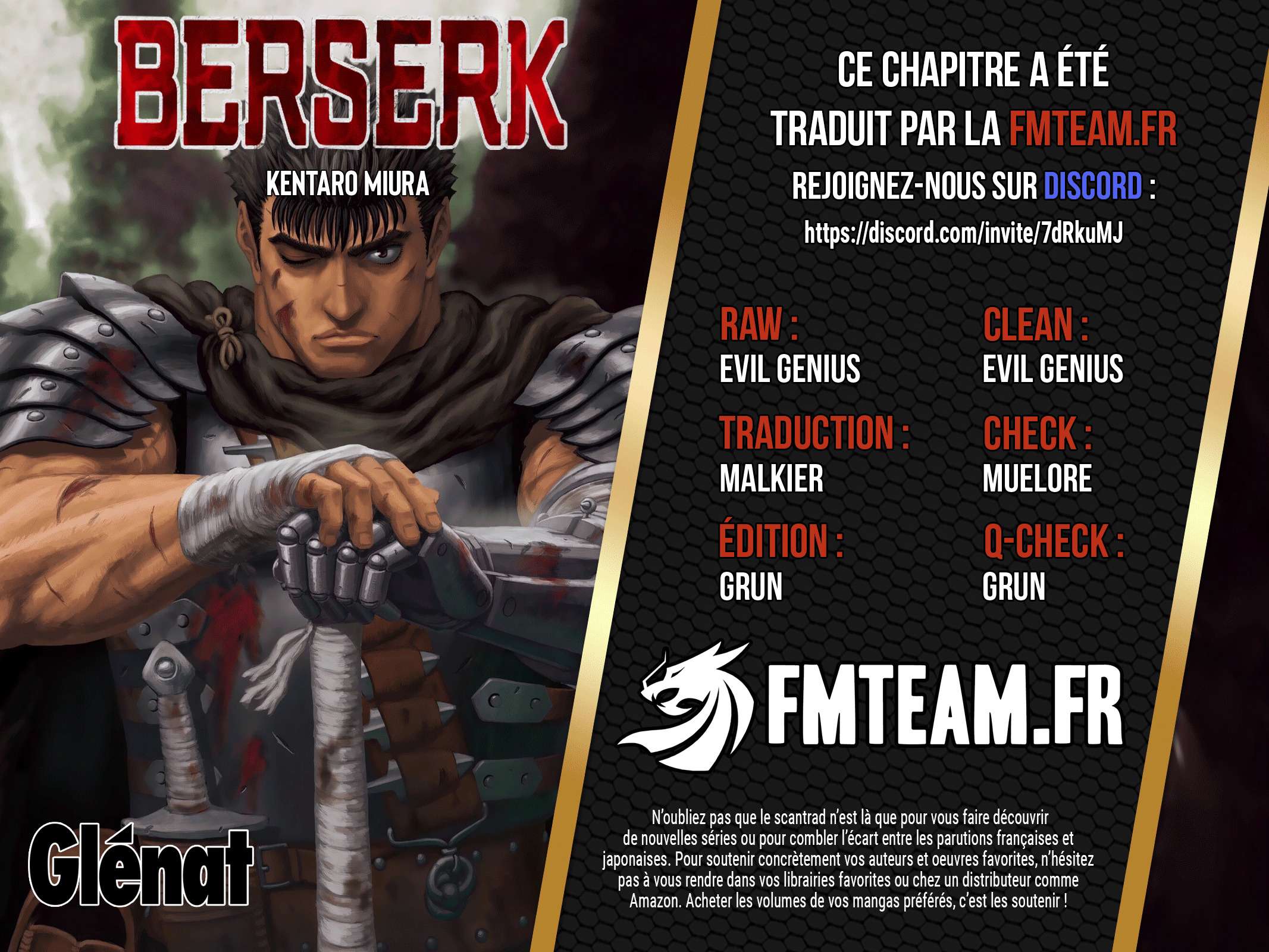 Read Berserk FR Manga Online