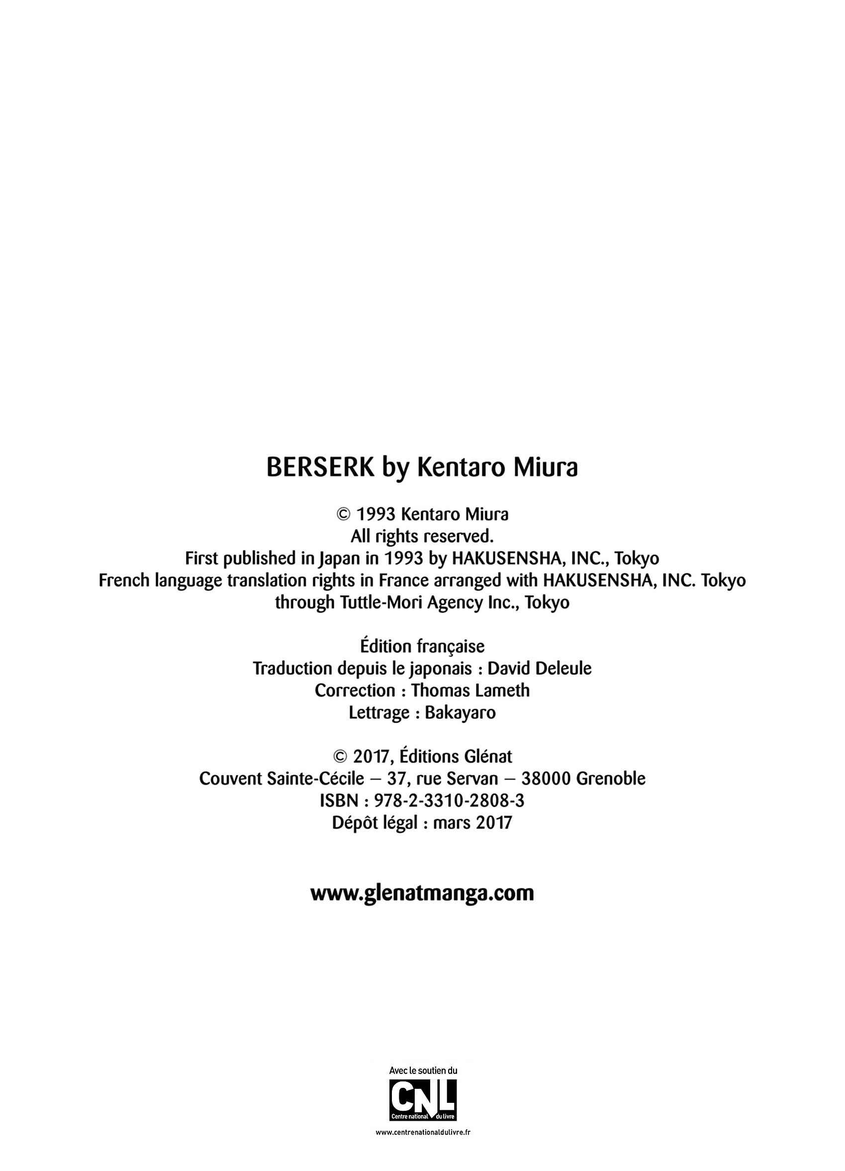 Read Berserk FR Manga Online