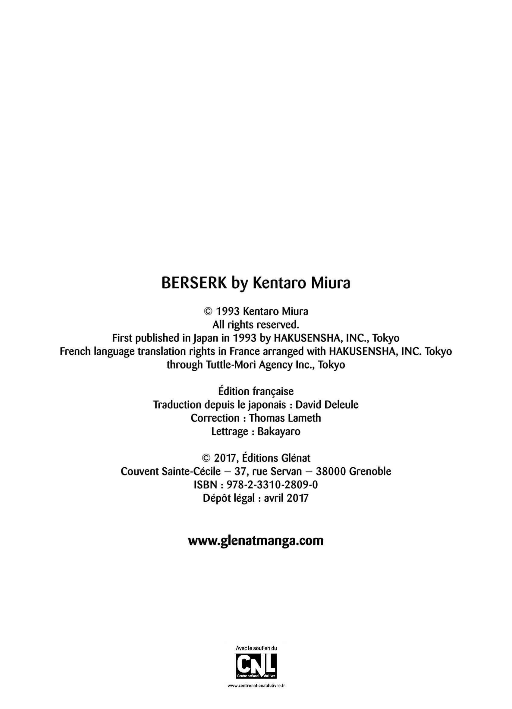 Read Berserk FR Manga Online