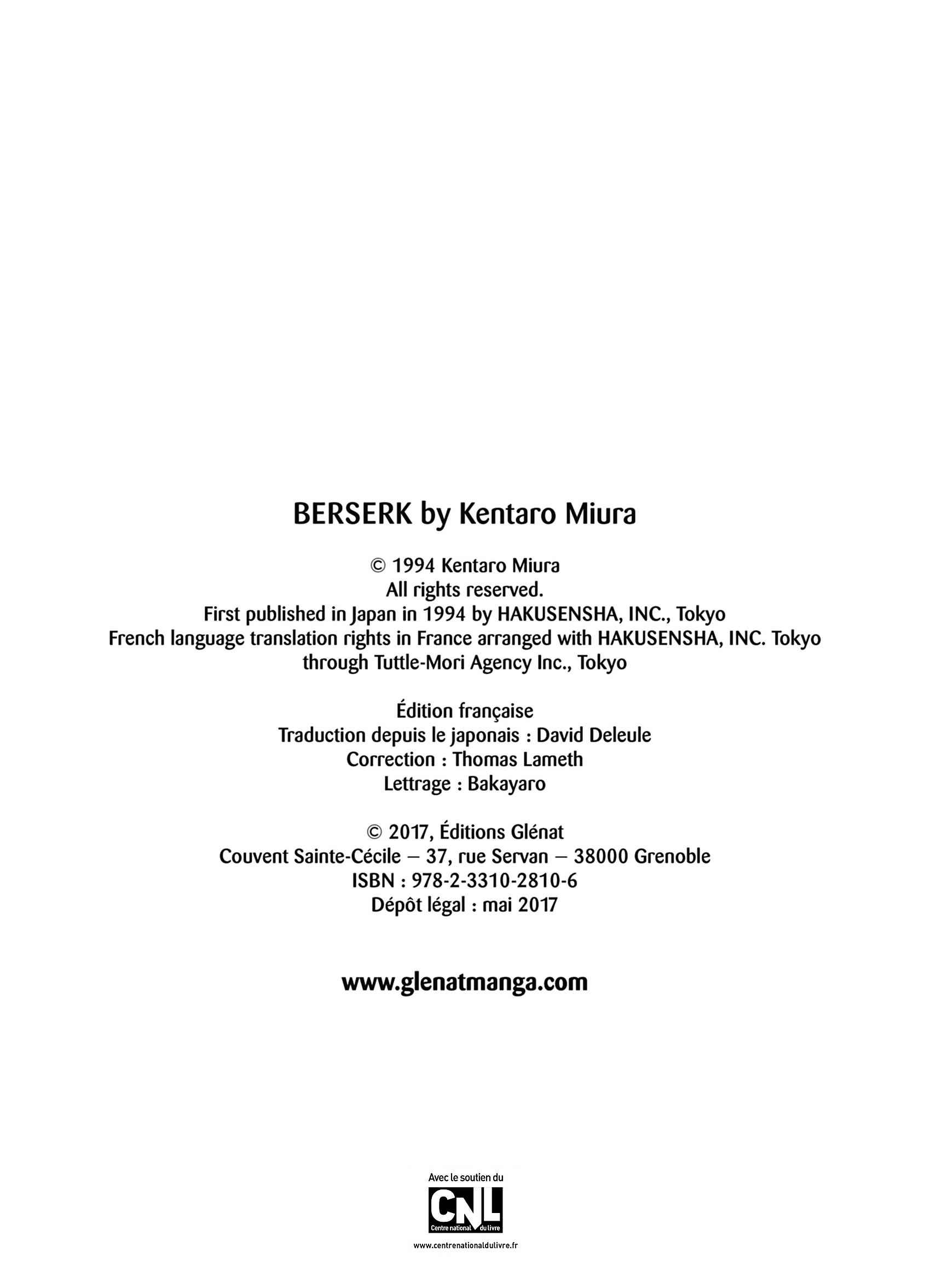 Read Berserk FR Manga Online