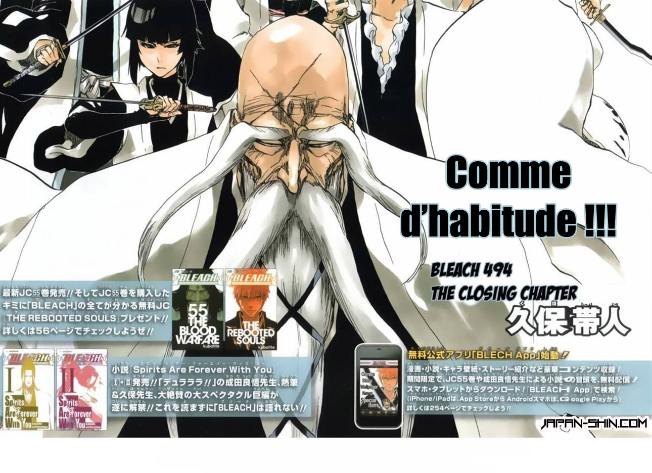 Read Bleach FR Manga Online