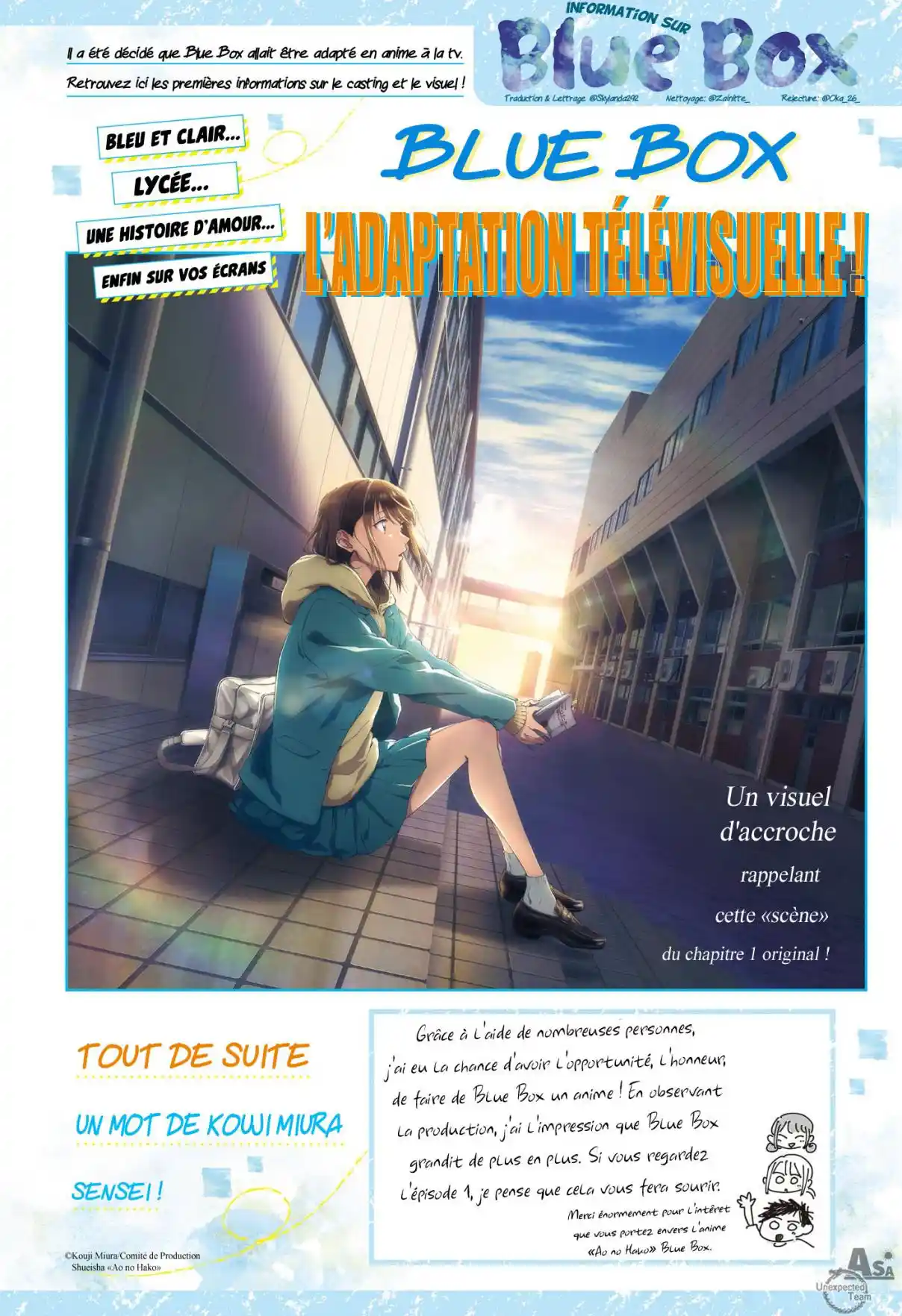 Read Blue Box FR Manga Online