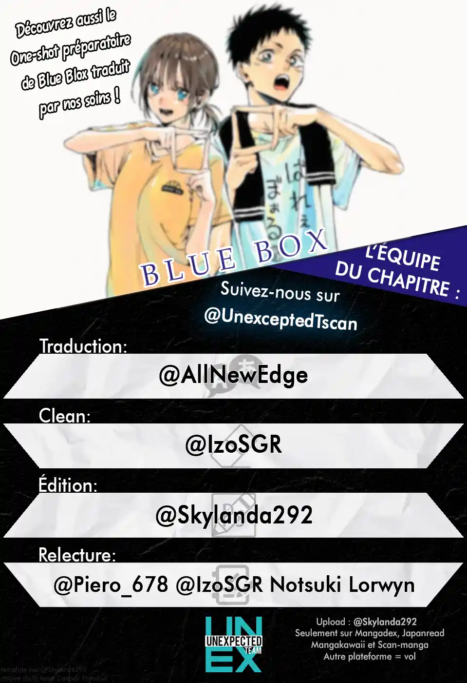 Read Blue Box FR Manga Online